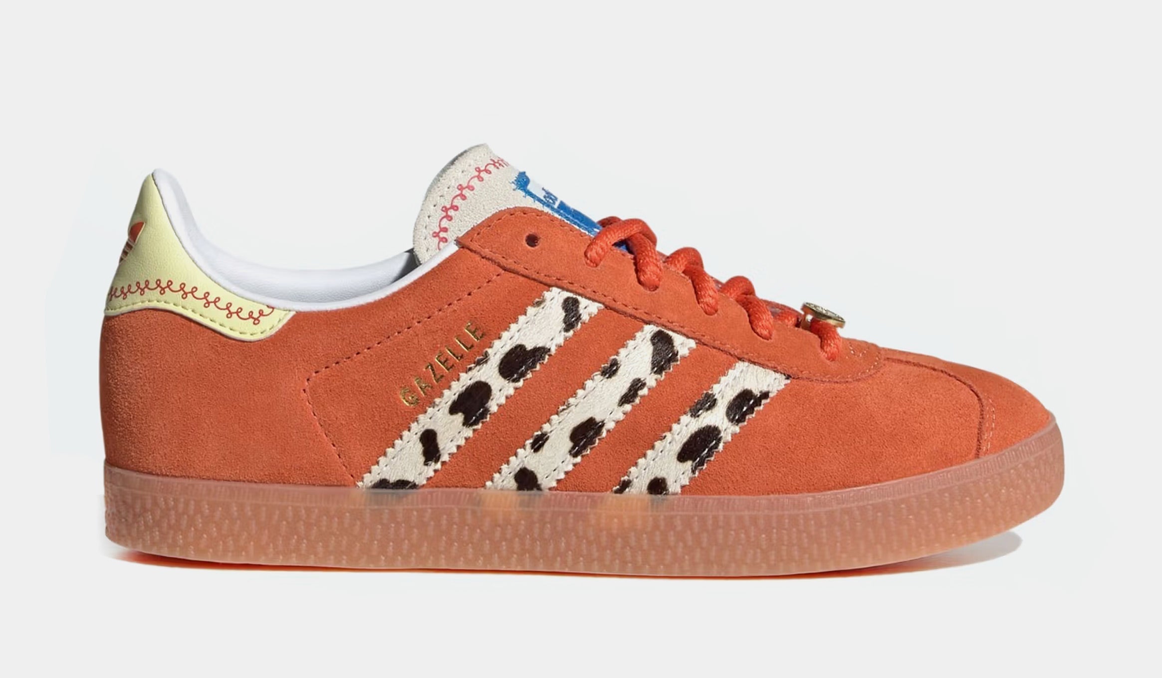 Toy Story x Gazelle Grade School Lifestyle Shoes (Orange/Yellow)