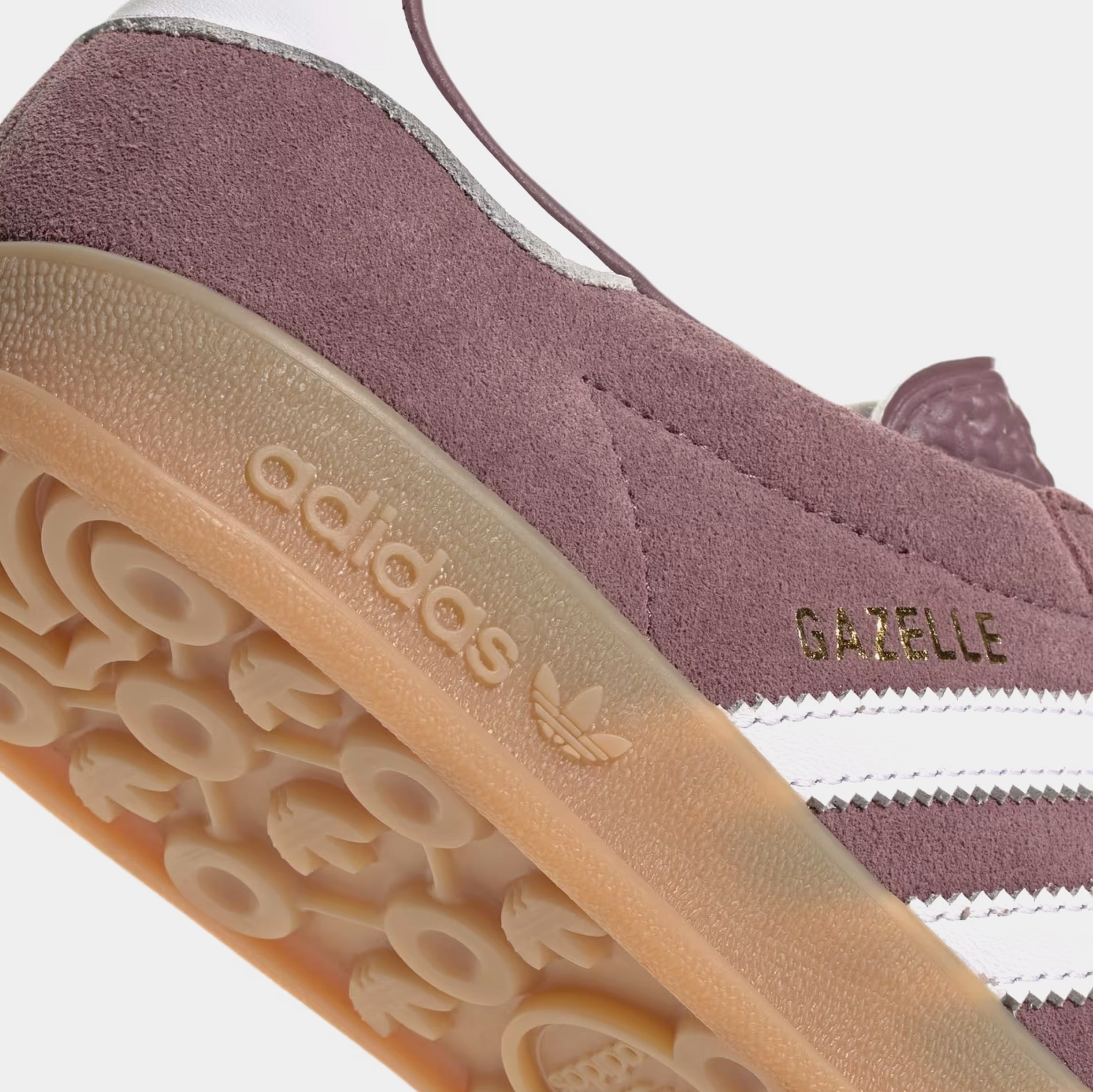 Gazelle Indoor Womens Lifestyle Shoes (Shadow Fig/White/Gum)