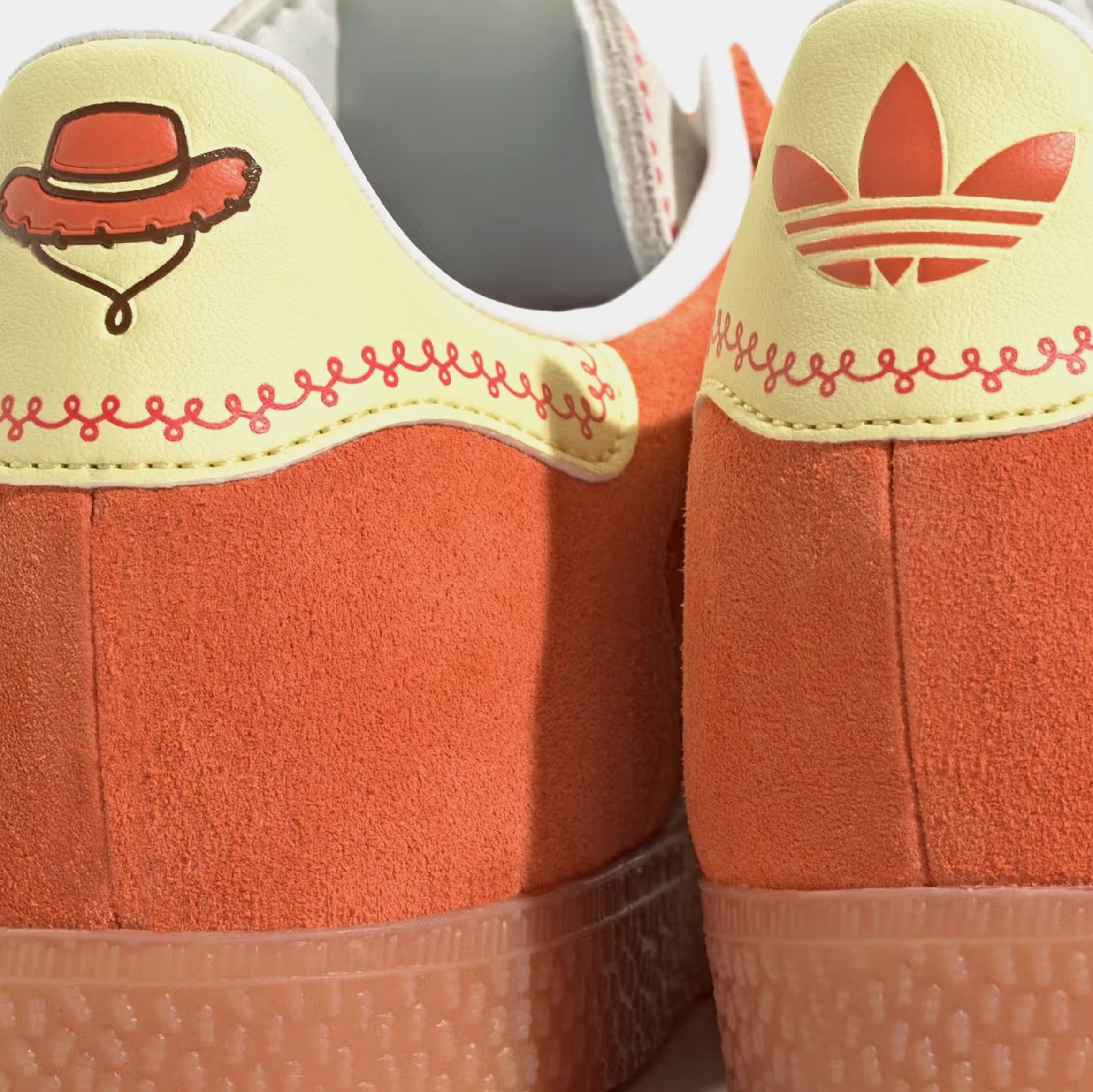 Toy Story x Gazelle Grade School Lifestyle Shoes (Orange/Yellow)