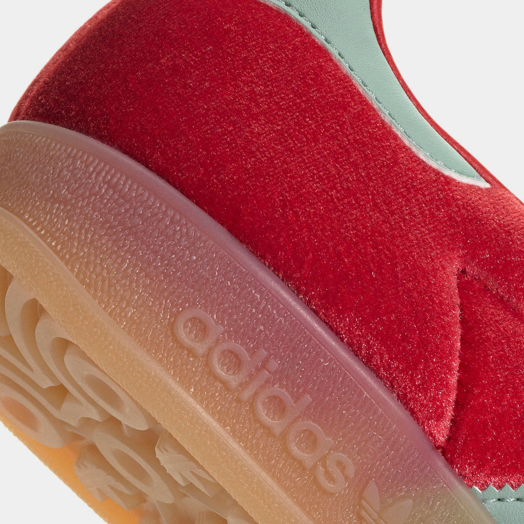 Gazelle Indoor Womens Lifestyle Shoes (Scarlet/Hazy Green/Gum)
