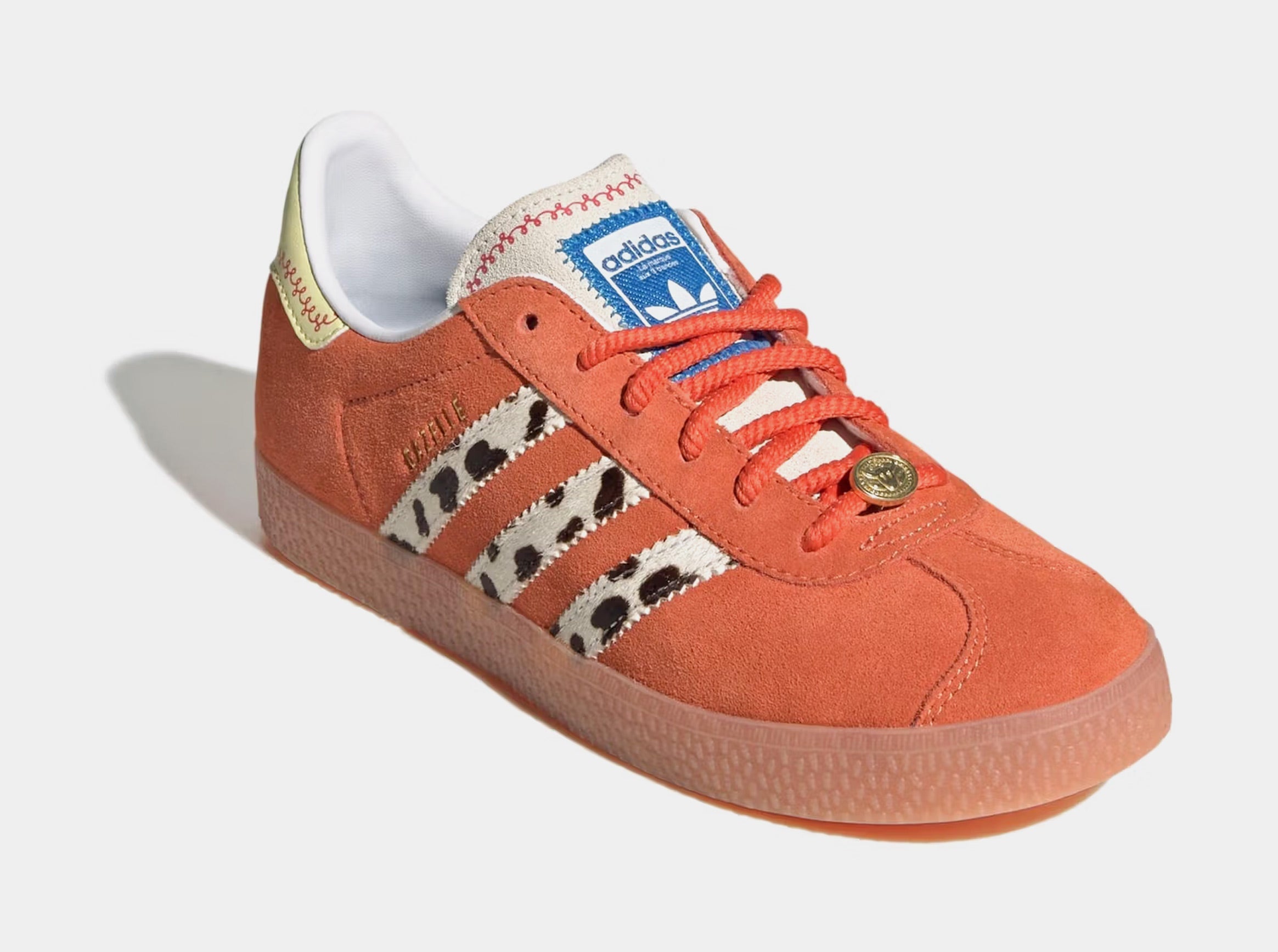 Toy Story x Gazelle Grade School Lifestyle Shoes (Orange/Yellow)