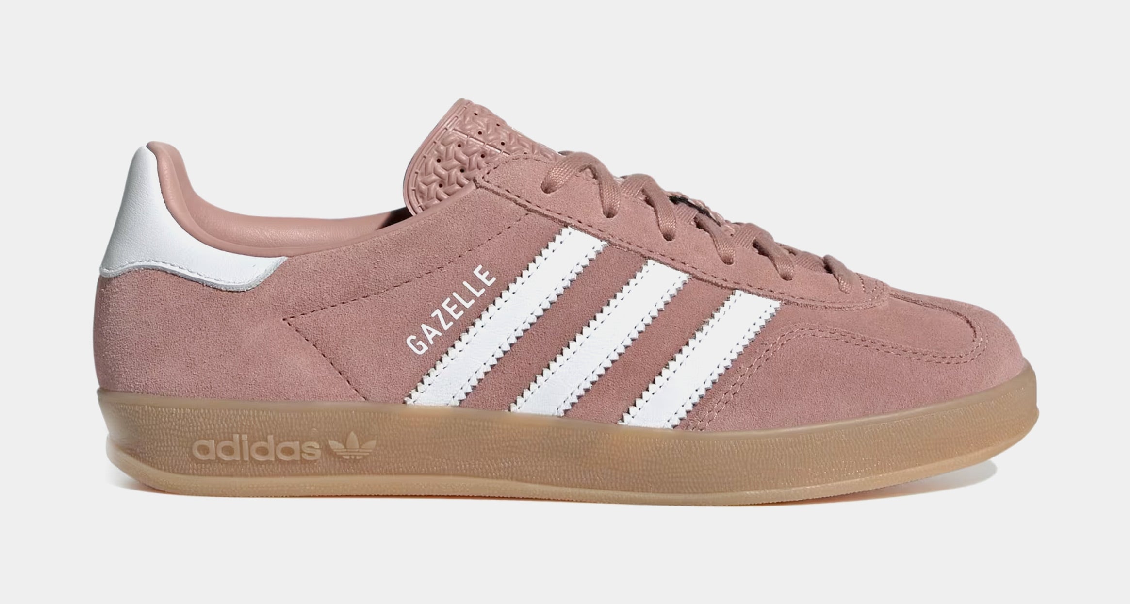 Gazelle Indoor Womens Lifestyle Shoes (Warm Clay/Cloud White/Gum)