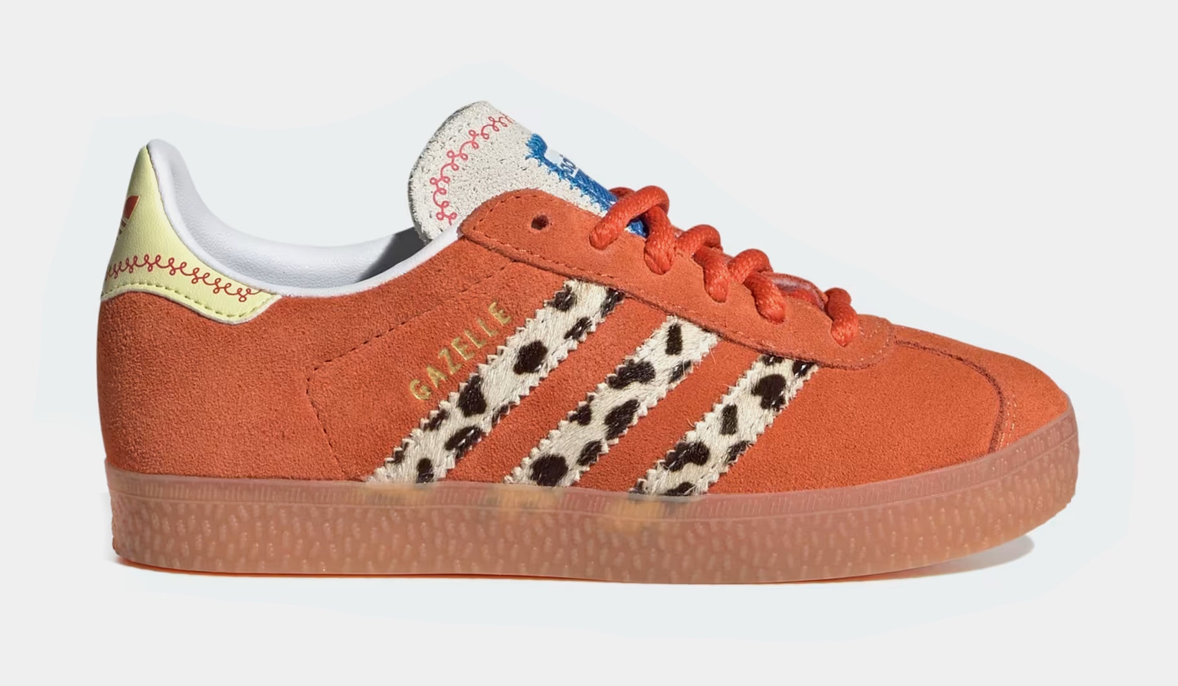 Toy Story x Gazelle Preschool Lifestyle Shoes (Orange/Yellow)