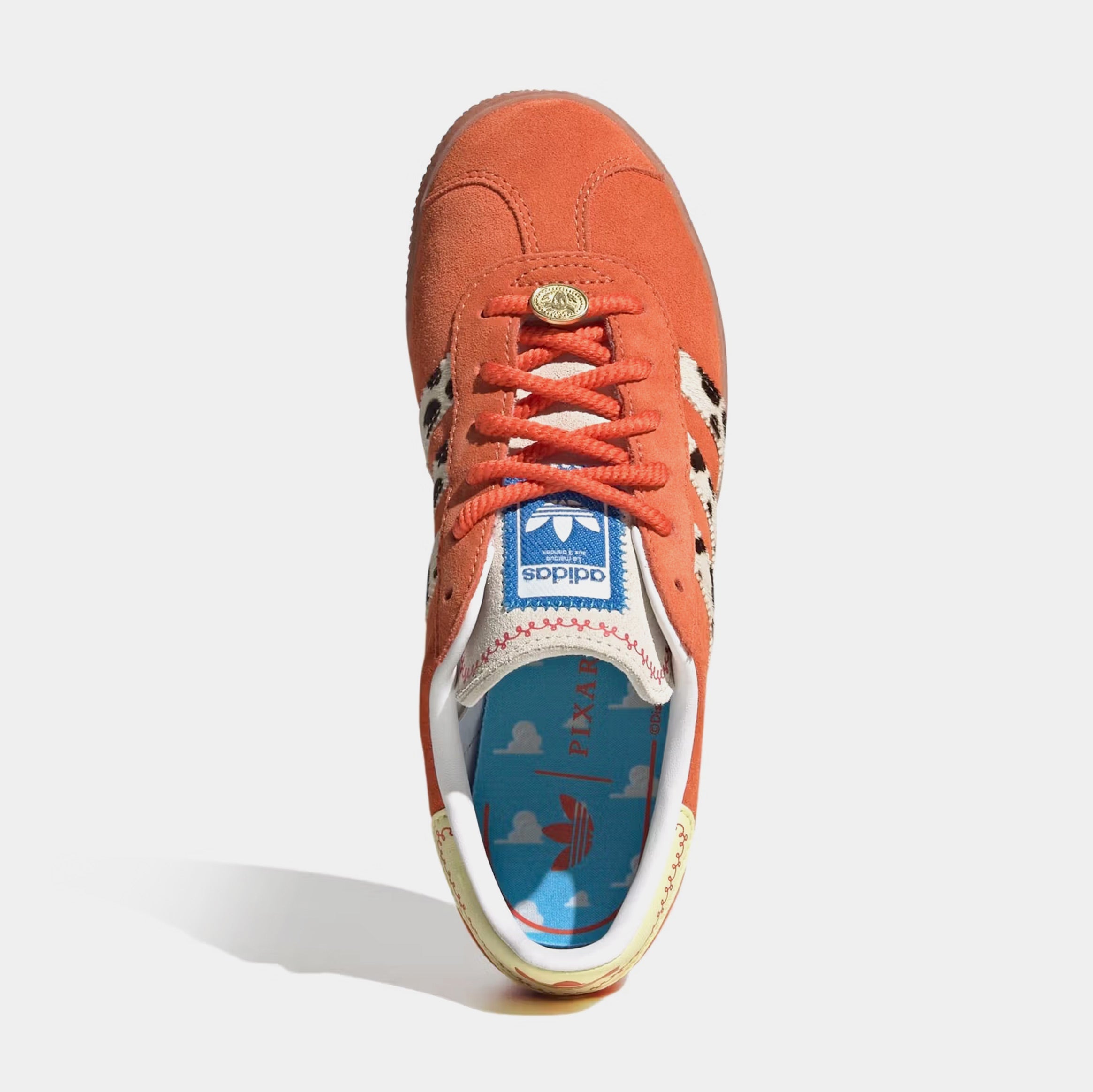 Toy Story x Gazelle Grade School Lifestyle Shoes (Orange/Yellow)