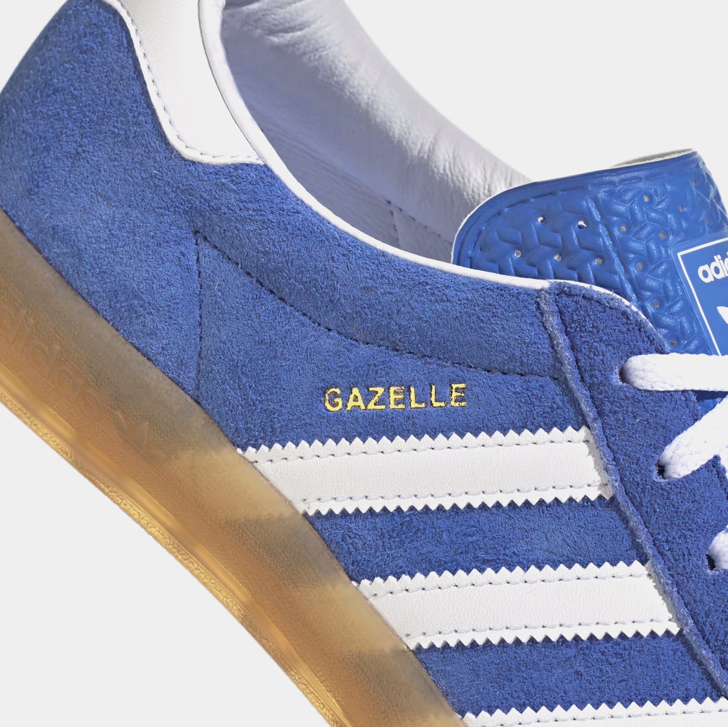 Gazelle Womens Lifestyle Shoes (Blue Fusion/White/Metallic)