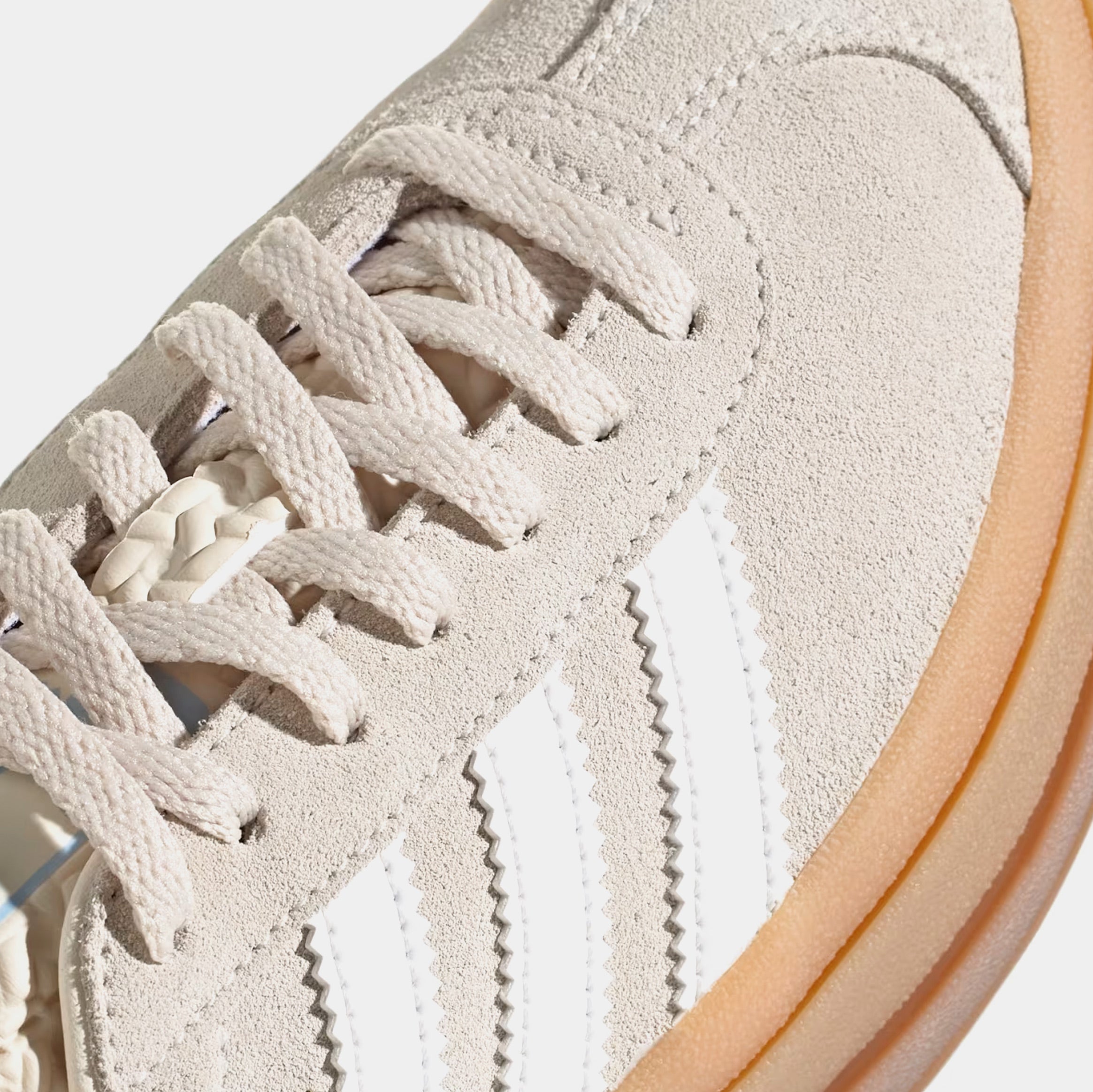 Gazelle Bold Grade School Lifestyle Shoes (Wonder White/Cloud White/Clear Sky)