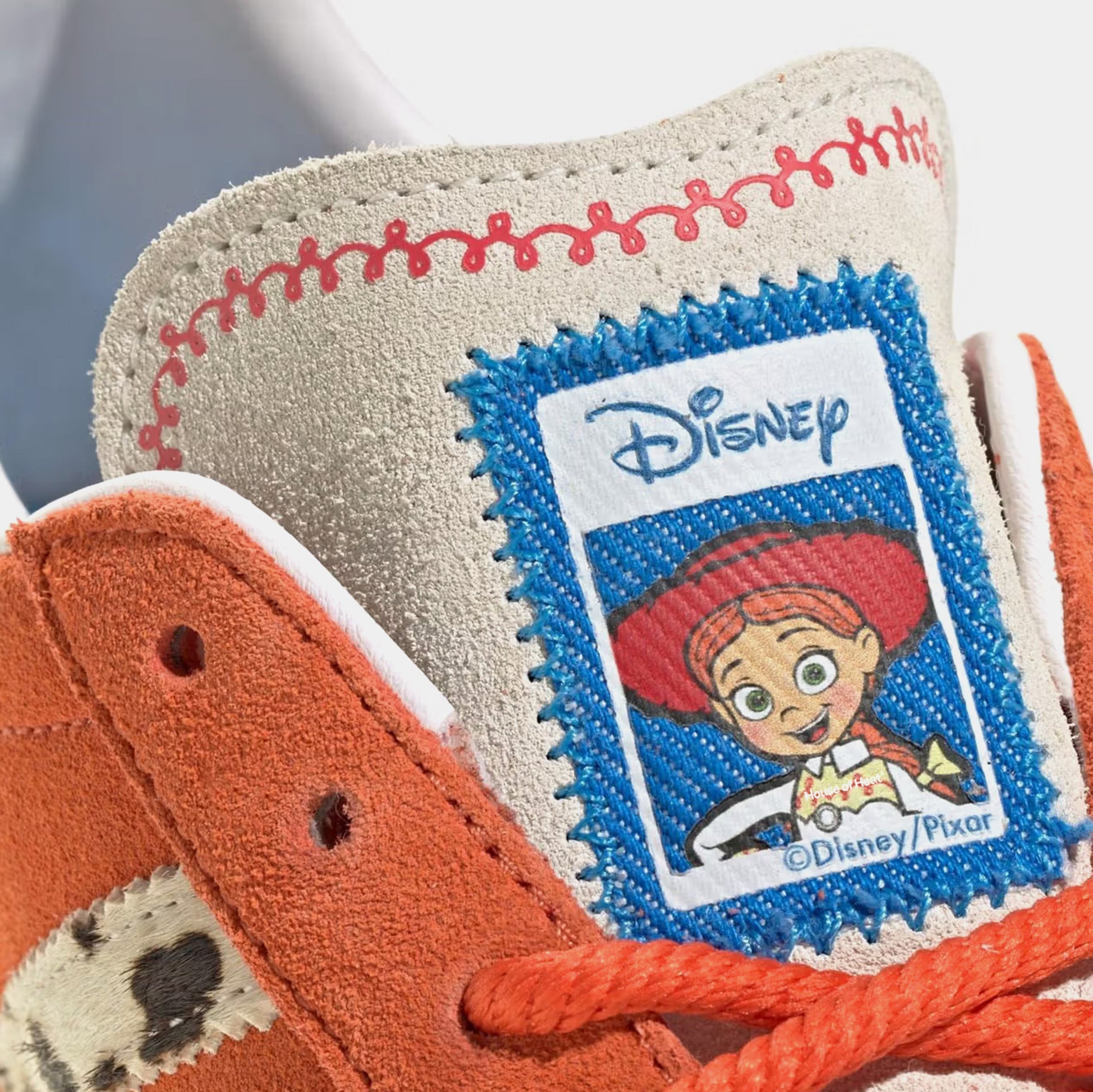Toy Story x Gazelle Grade School Lifestyle Shoes (Orange/Yellow)