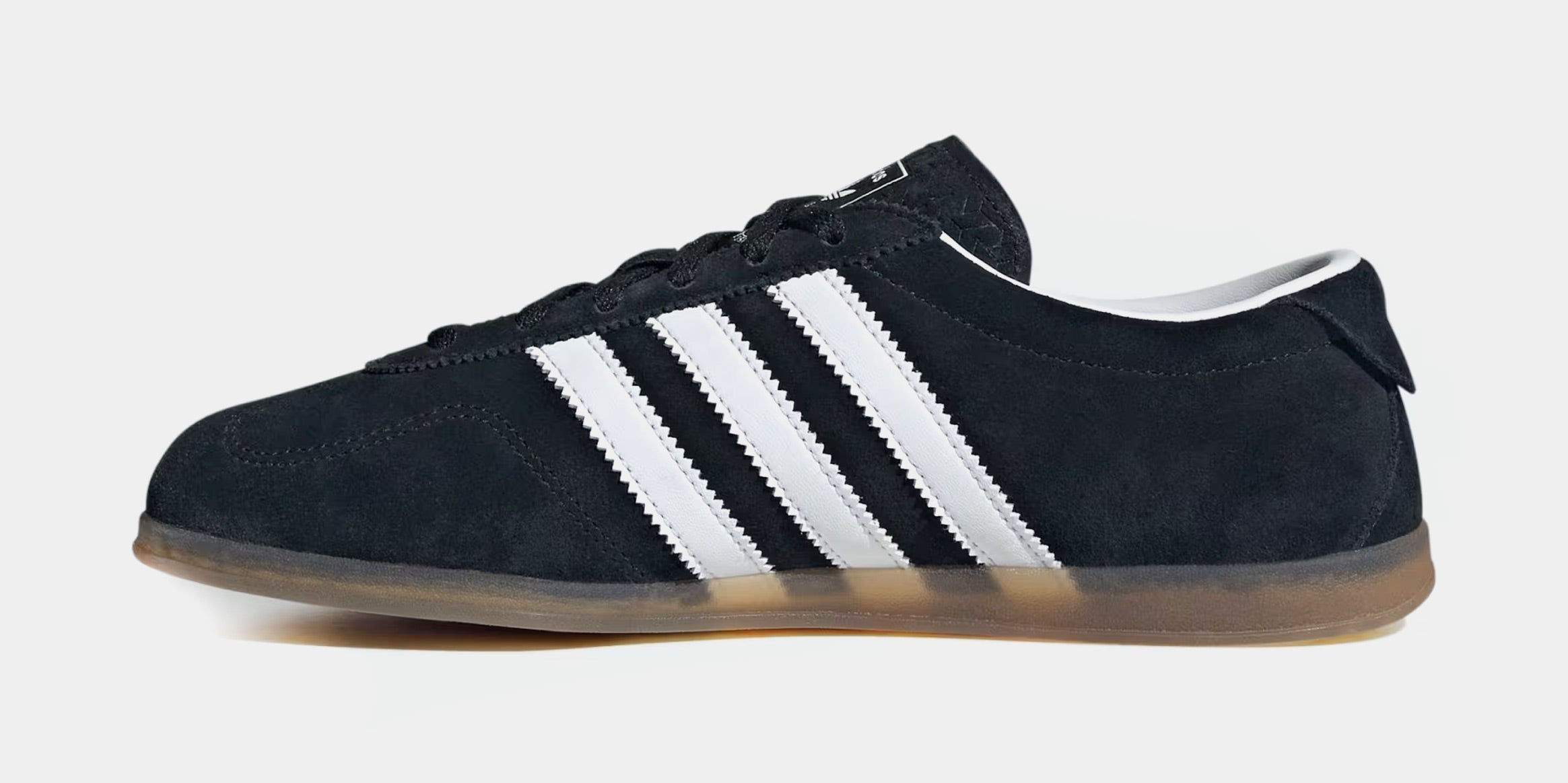 Gazelle Lo Pro Womens Lifestyle Shoes (Core Black/Cloud White/Gum)