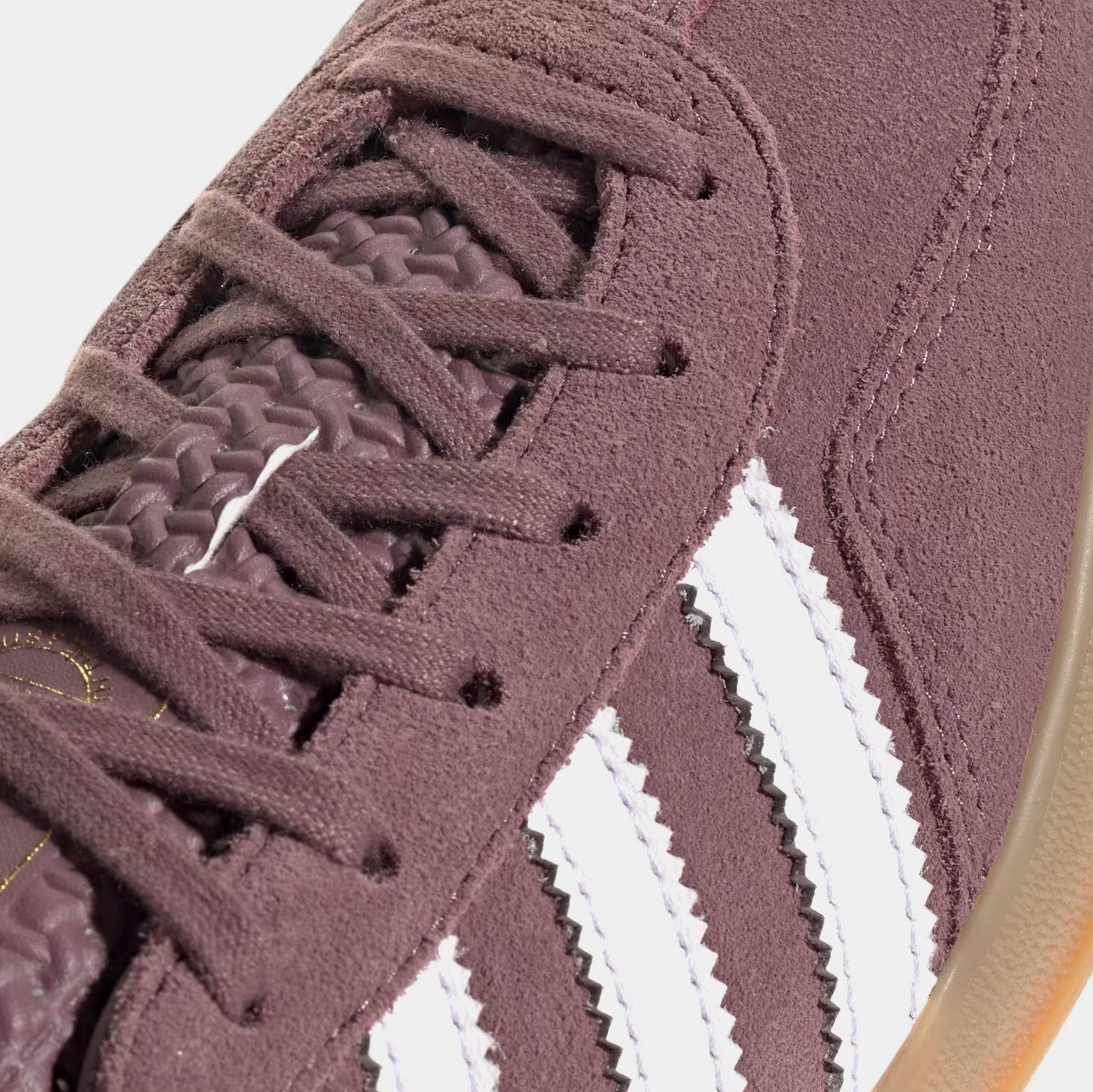 Gazelle Indoor Womens Lifestyle Shoes (Shadow Fig/White/Gum)
