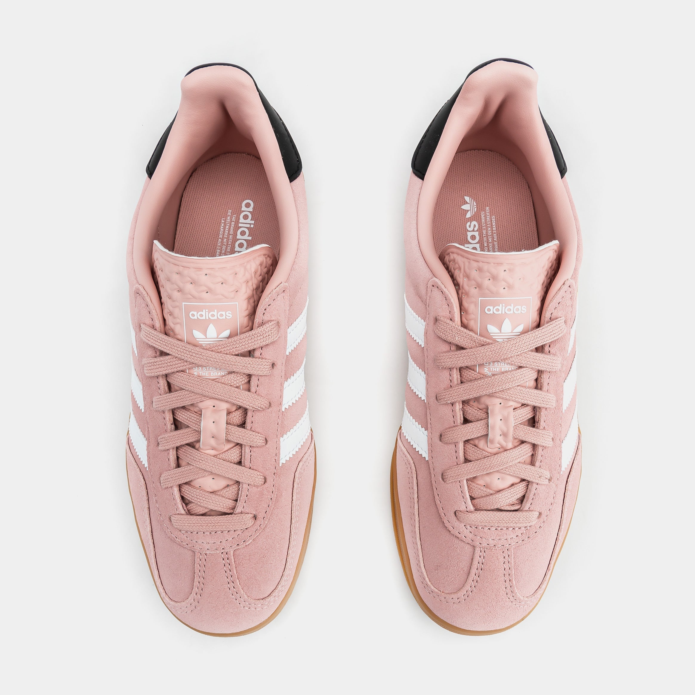 Gazelle Indoor Grade School Lifestyle Shoes (Sandy Pink/Cloud White/Gum)