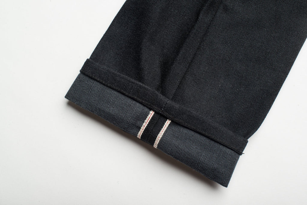 Avila Slim Taper Raw 14.25 Ounce Black Grey