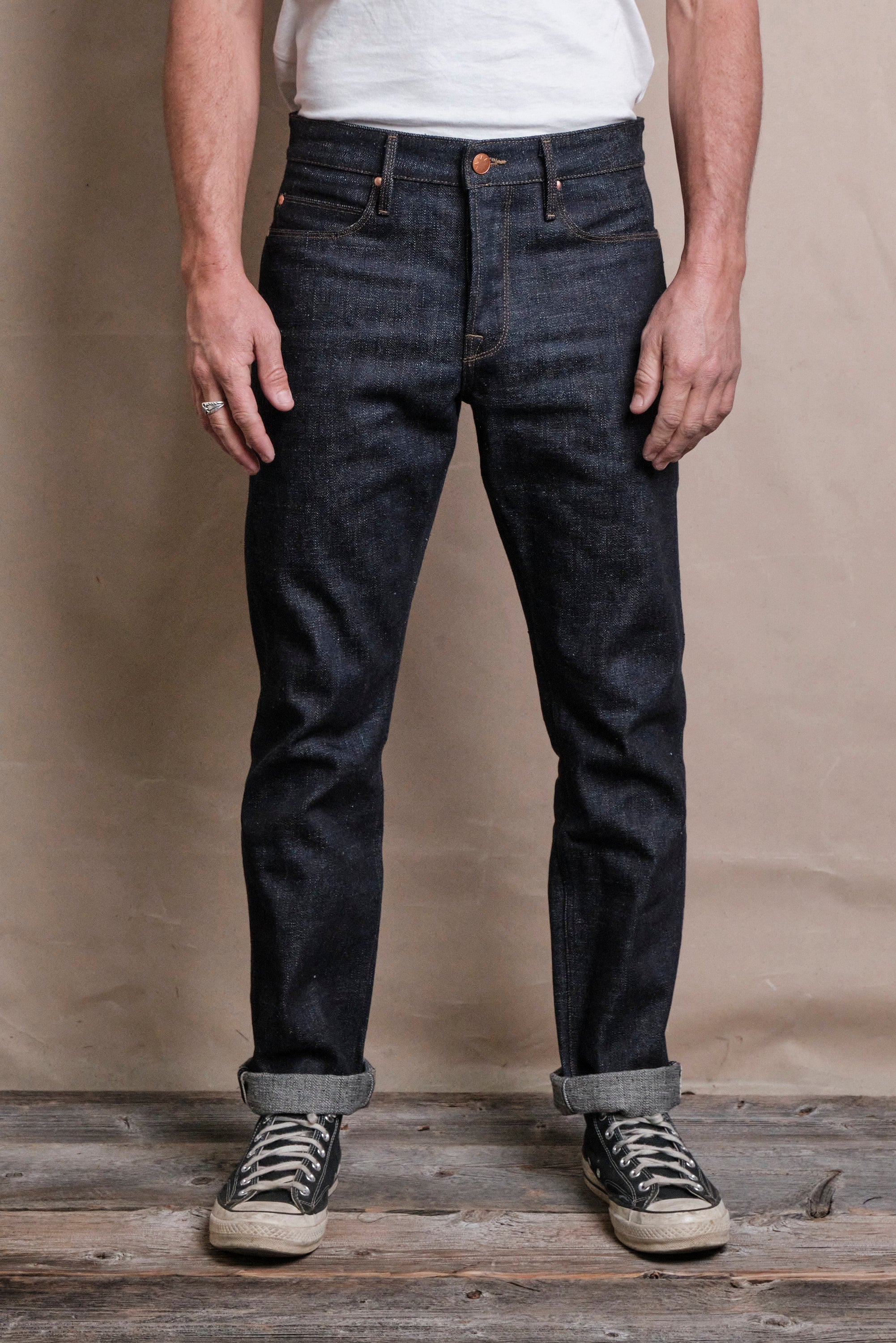 Rios <span>Raw 17 Ounce Indigo Denim</span>
