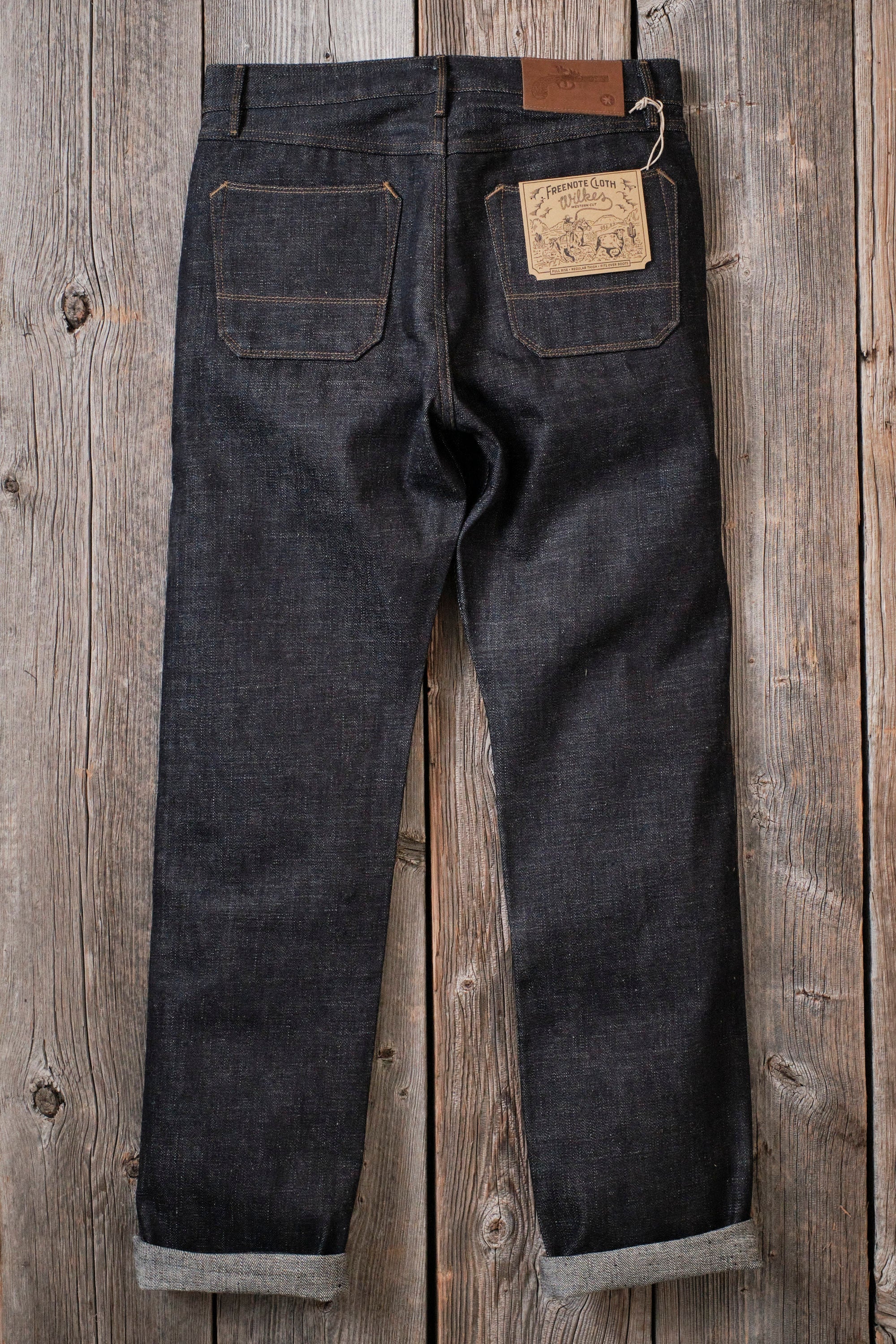 Wilkes Western 17 Ounce Indigo Denim