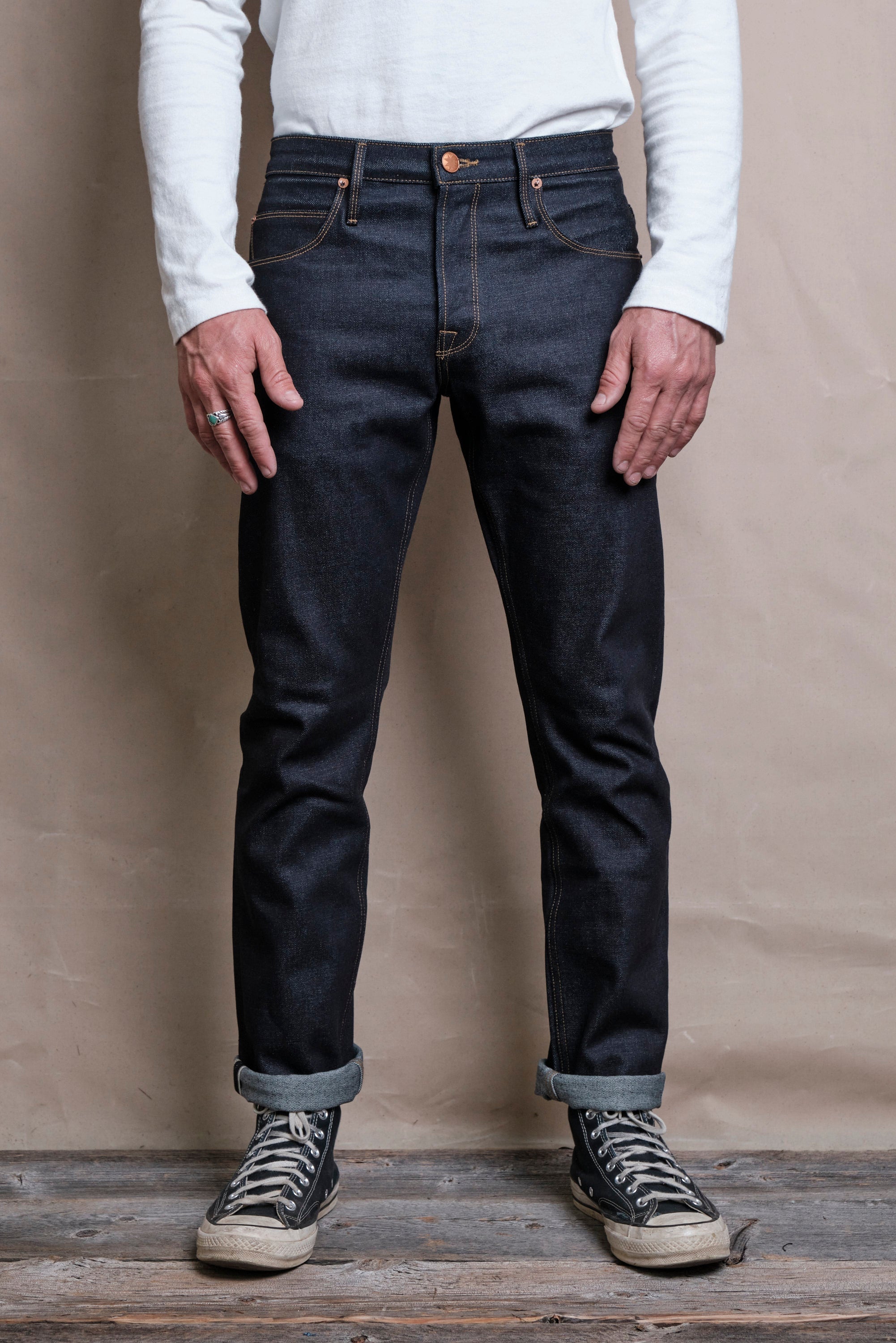 Avila Slim Taper <span> 14.50 ounce Kaihara Denim</span>