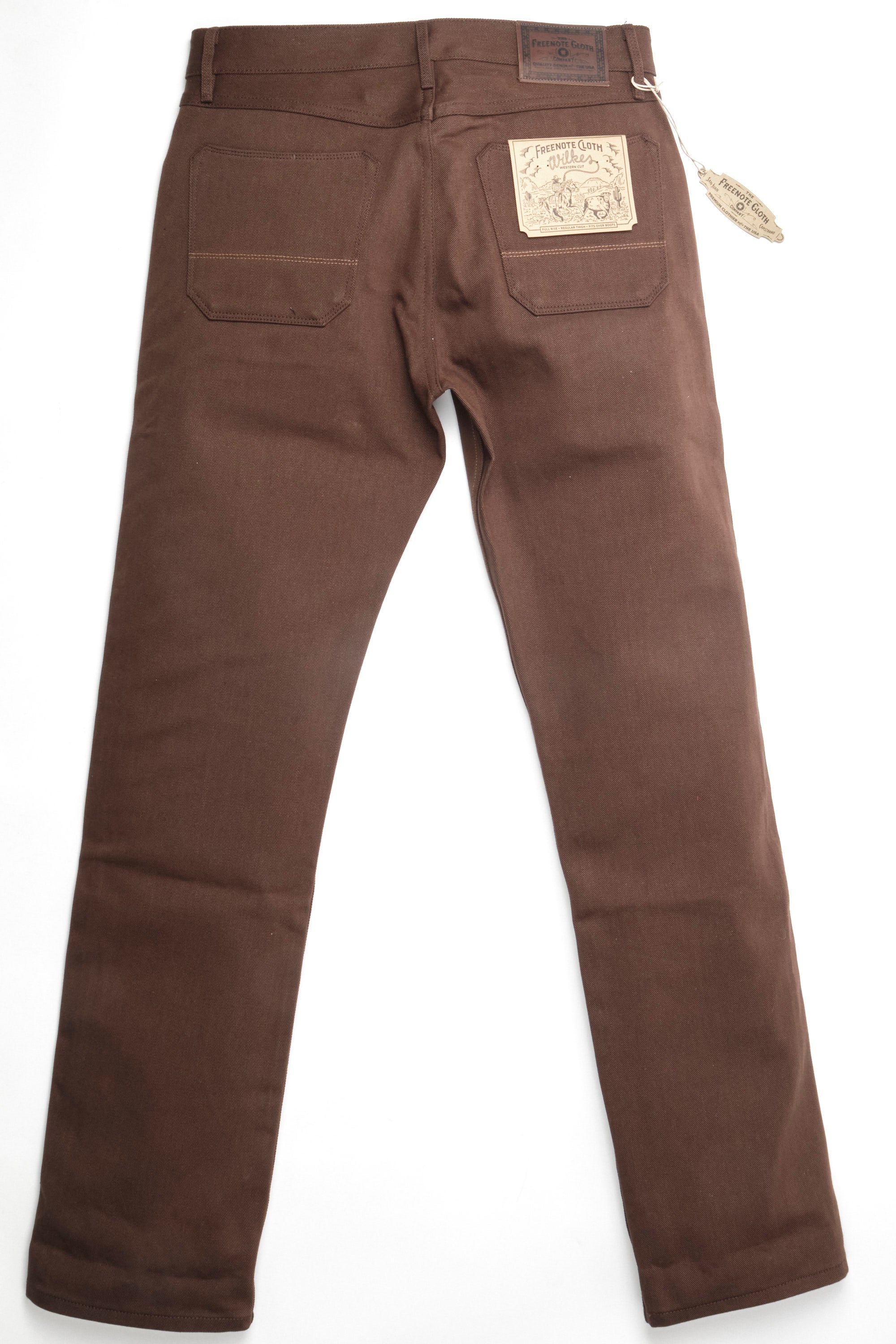 Wilkes Western Dark Brown Denim
