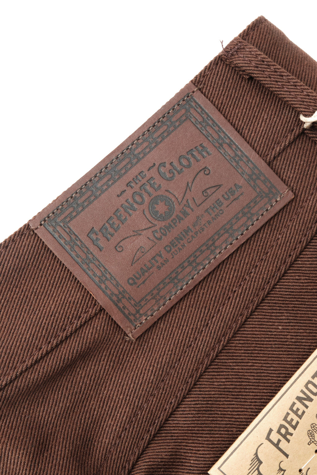 Wilkes Western Dark Brown Denim
