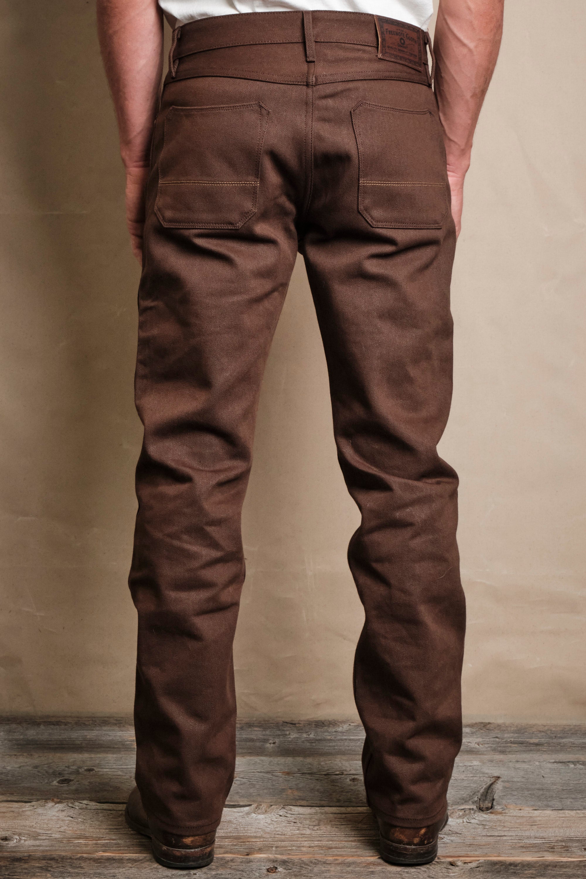 Wilkes Western Dark Brown Denim