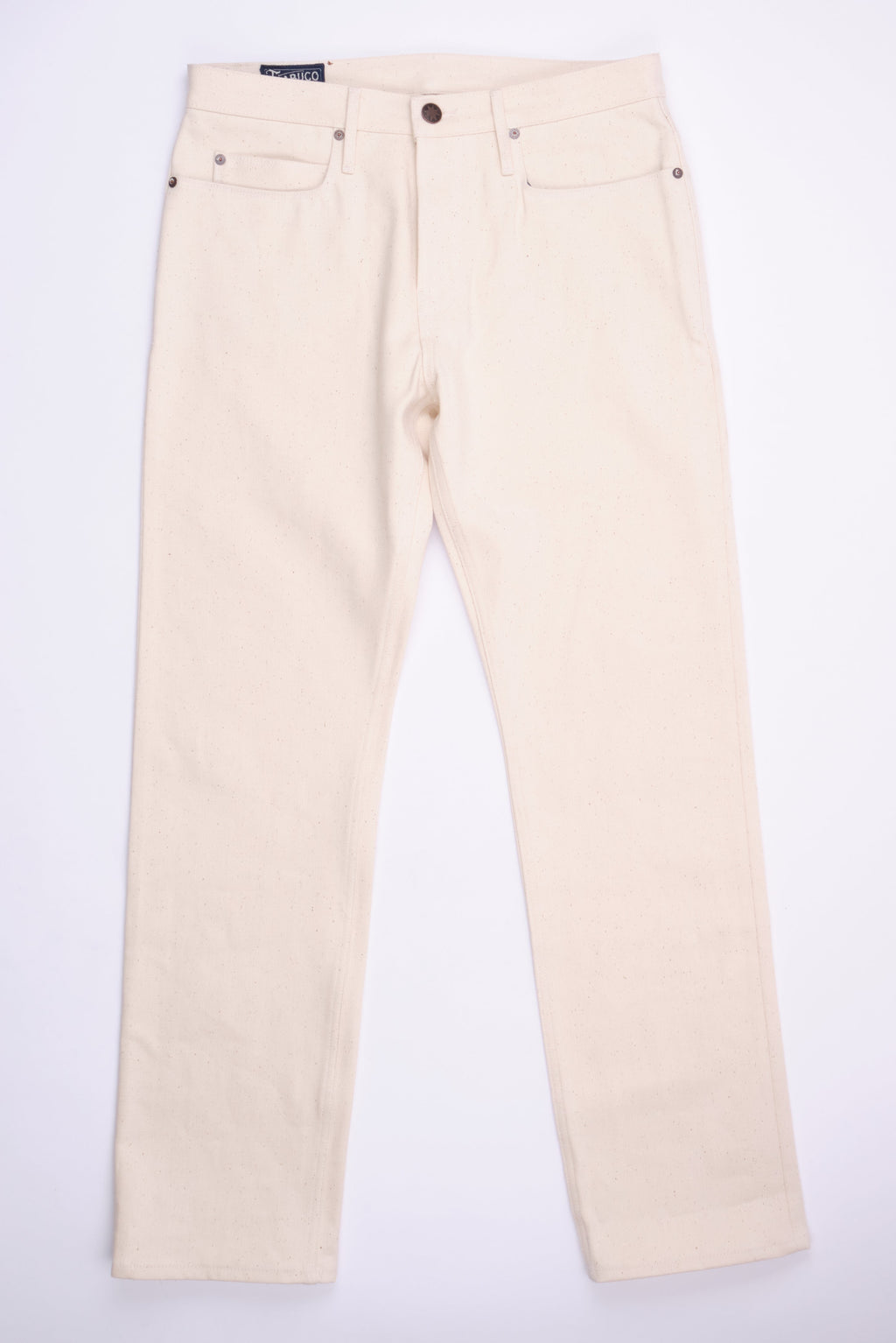 Trabuco Classic Straight <span> 14 Ounce Ecru Denim </span>