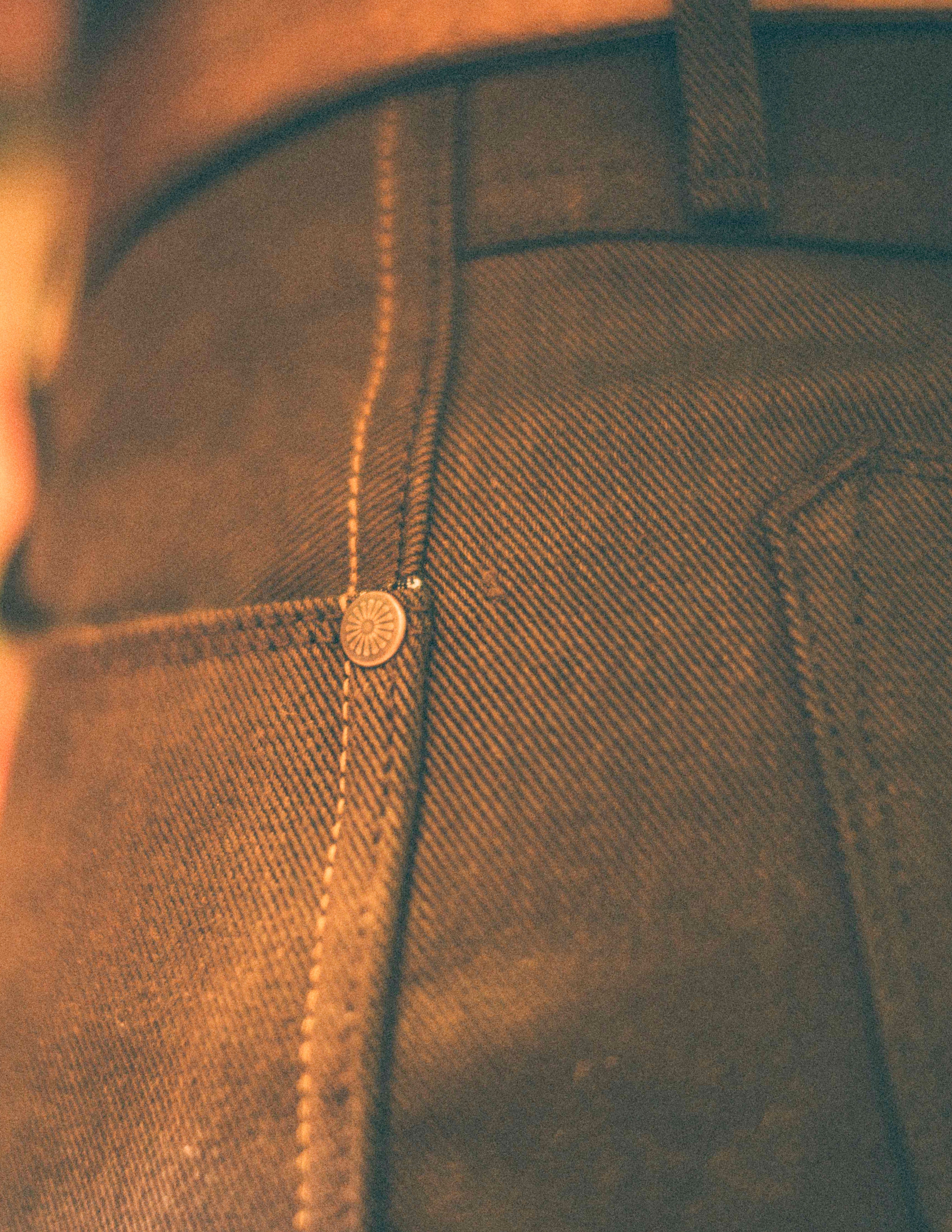 Wilkes Western Dark Brown Denim