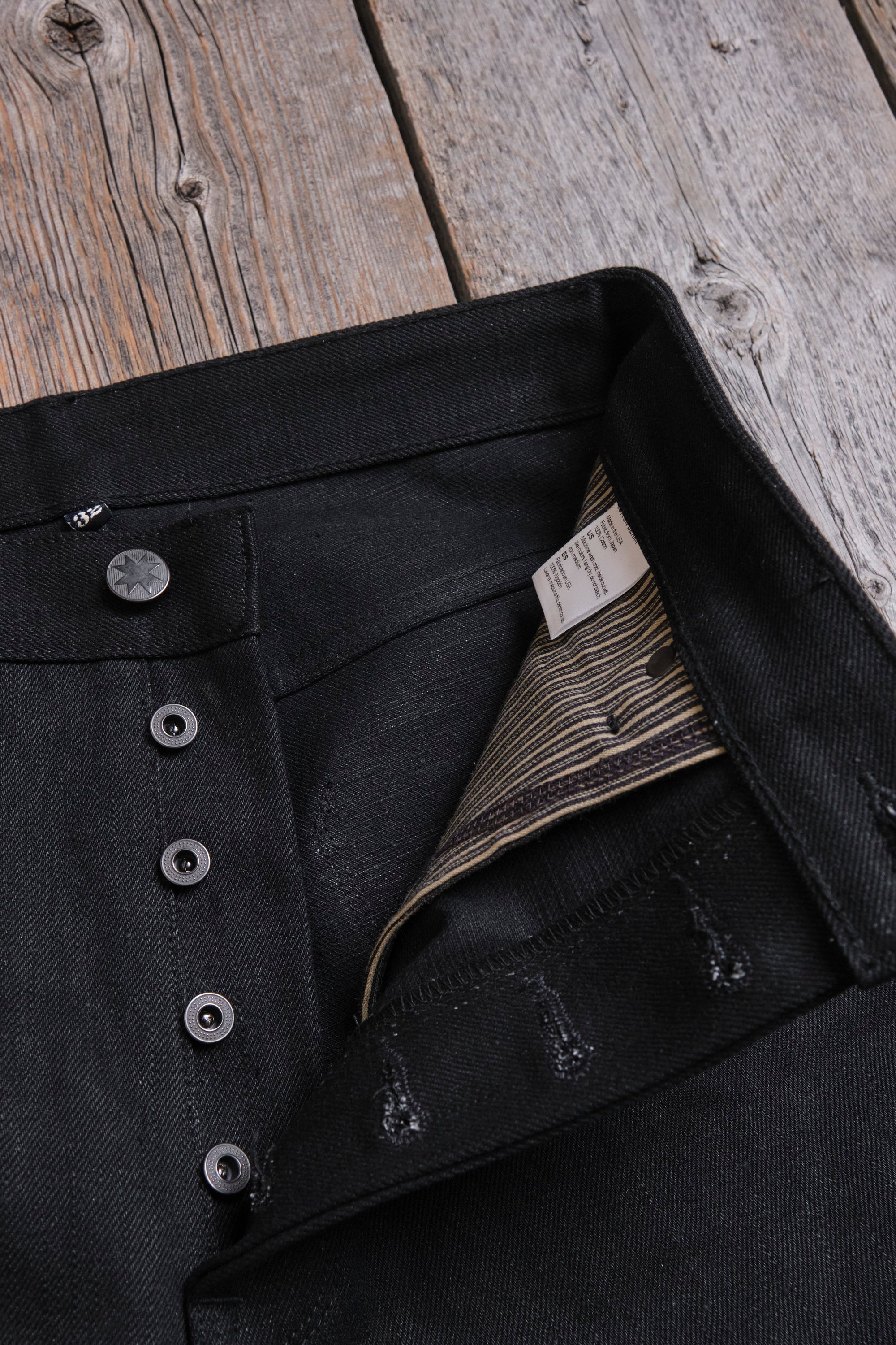 Modesto 17 Ounce Black Denim