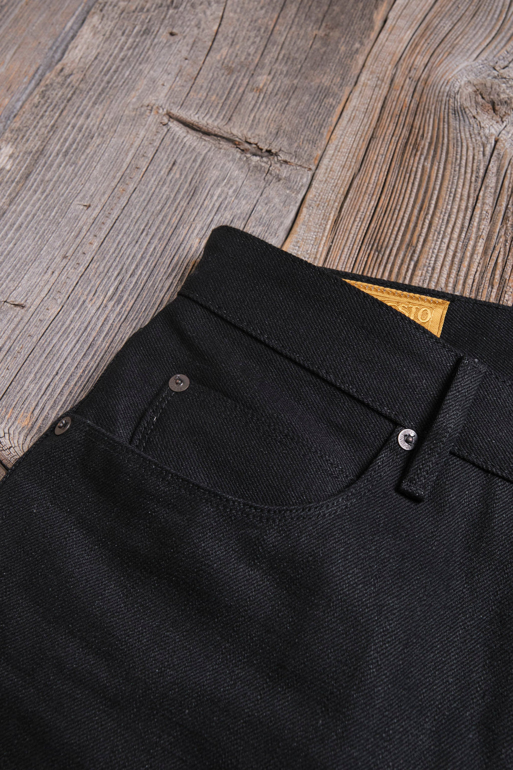 Modesto 17 Ounce Black Denim