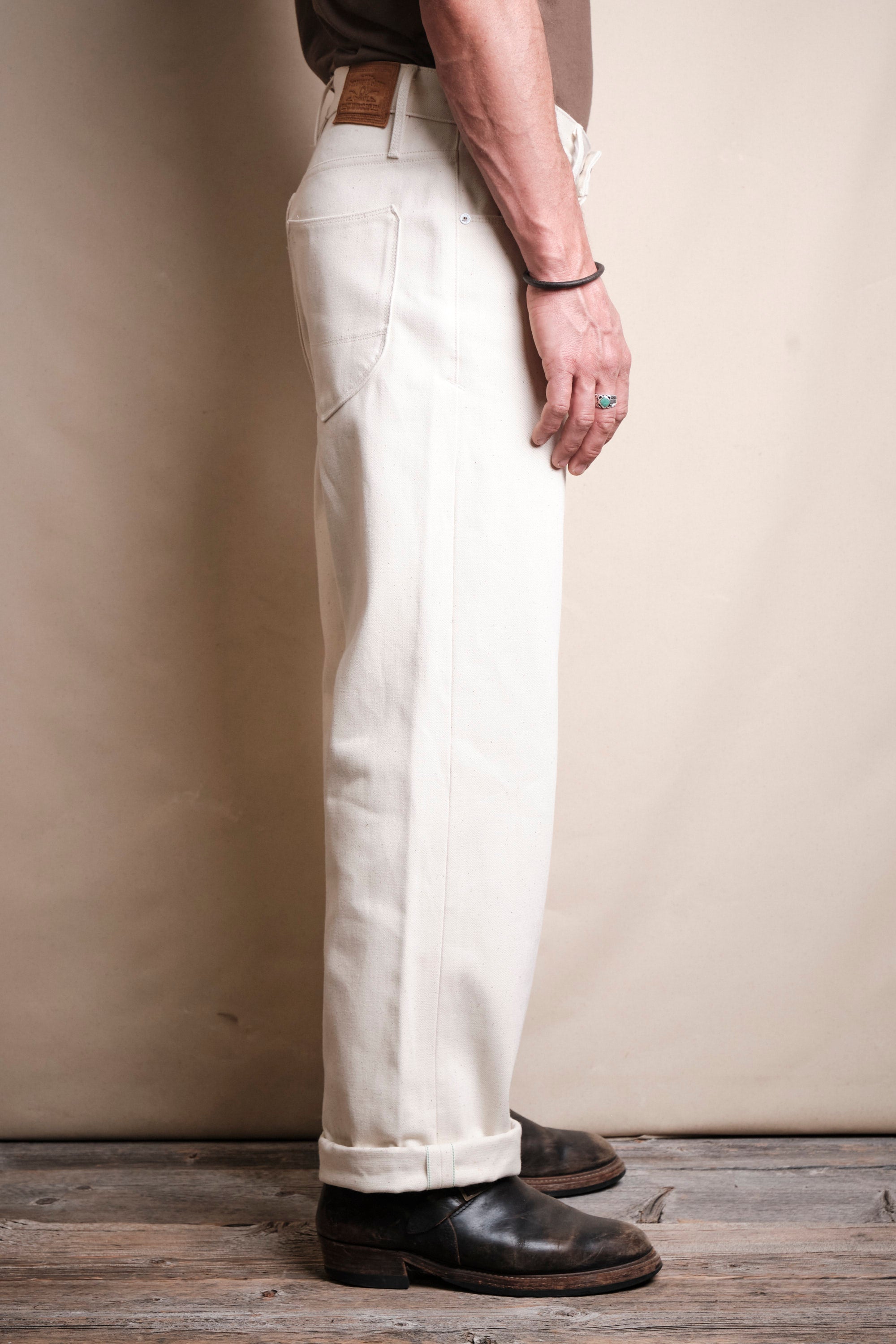 Modesto 14 Ounce Ecru Denim
