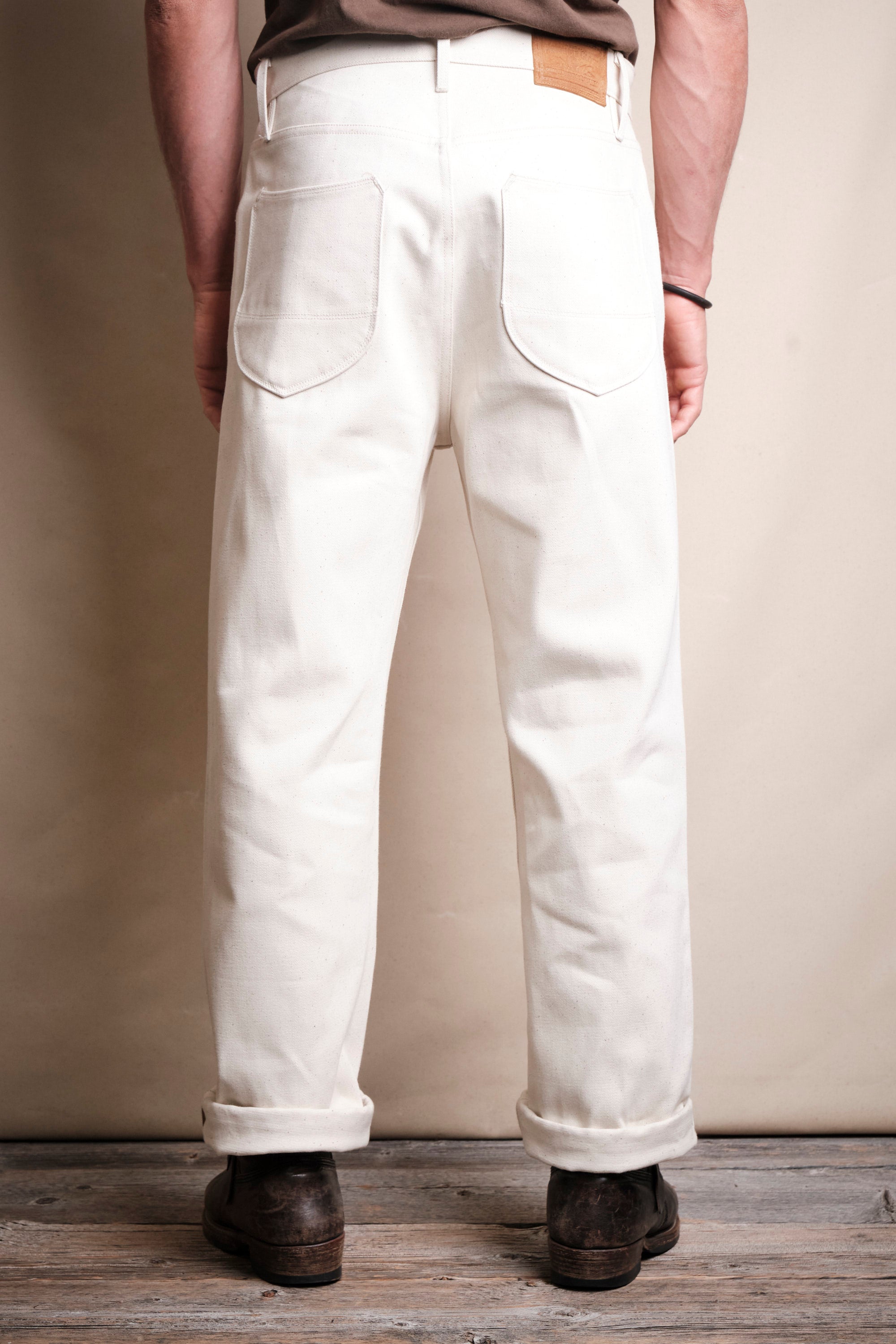 Modesto 14 Ounce Ecru Denim