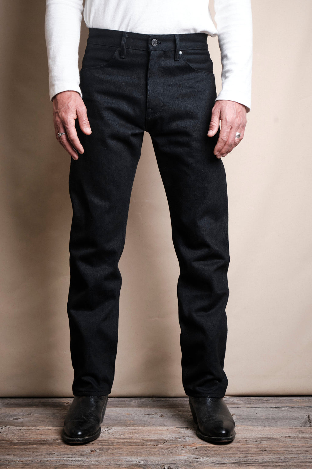 Wilkes Western <span>17 Ounce Black Denim </span>