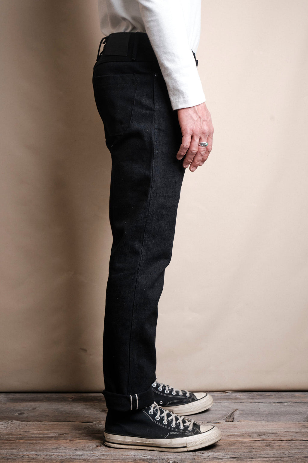 Rios <span>Raw 17 Ounce Black Denim</span>