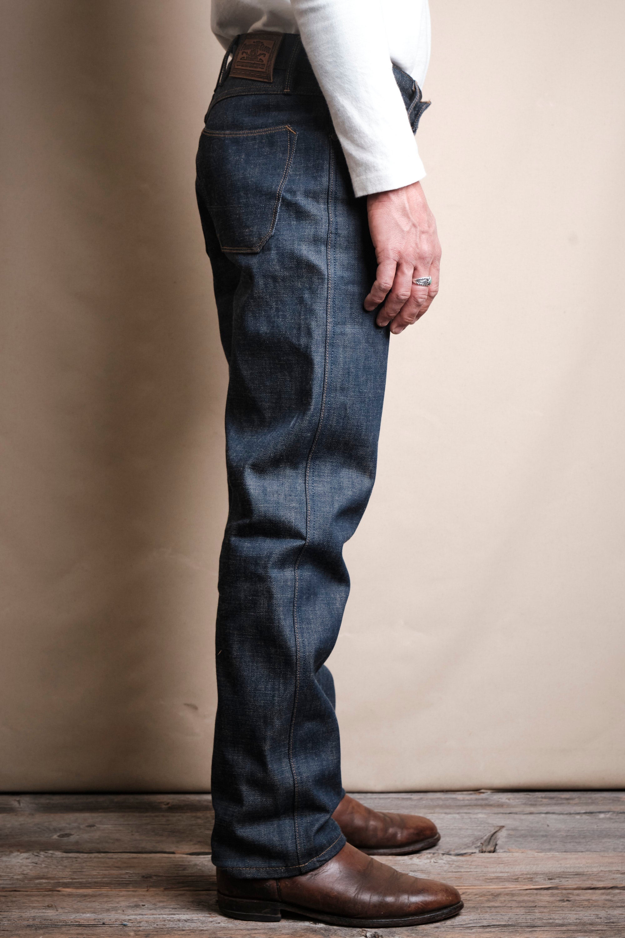 Wilkes Western 13 Ounce Natural Indigo Denim
