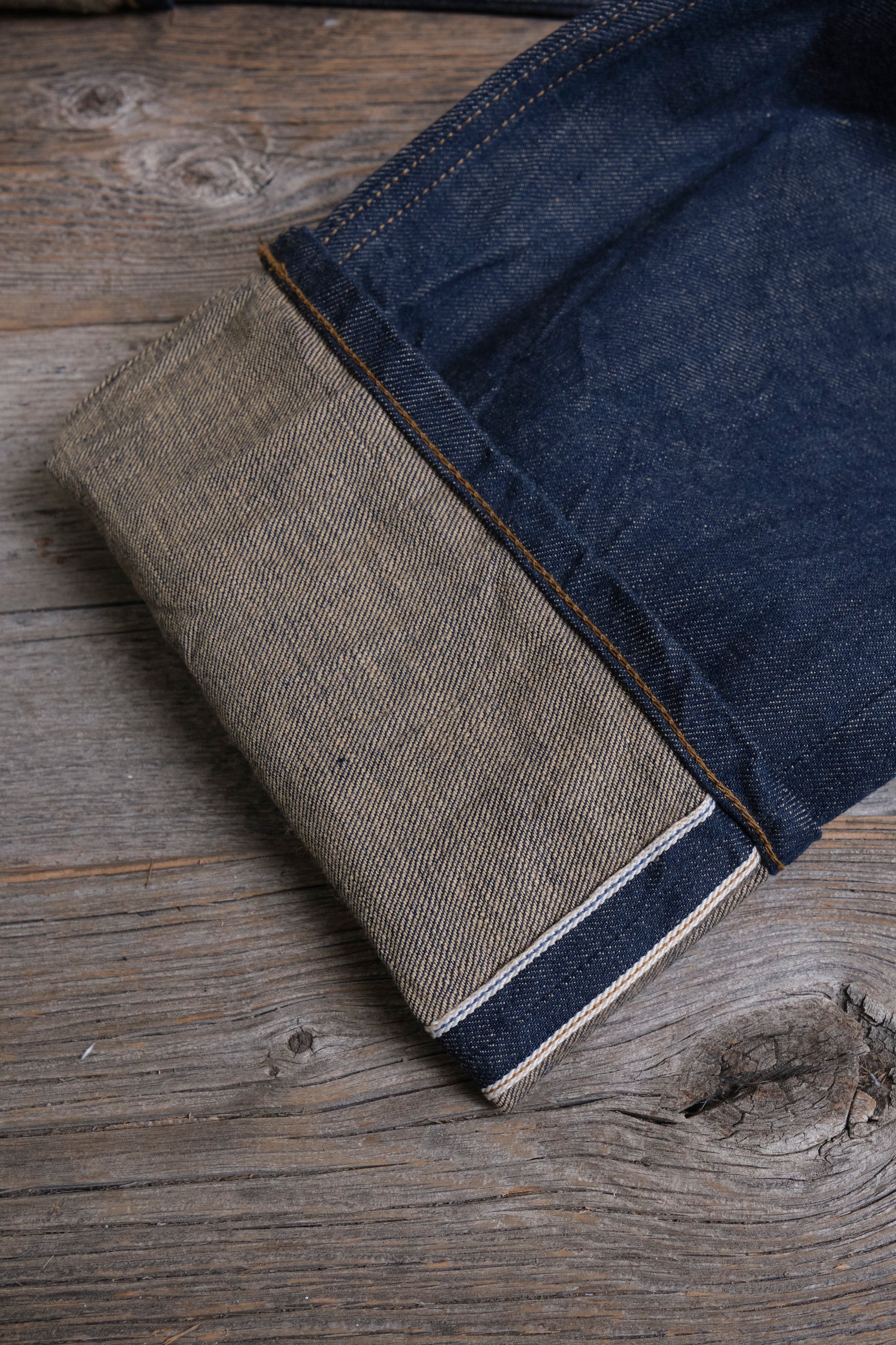 Modesto 13 Ounce Natural Rinsed Denim