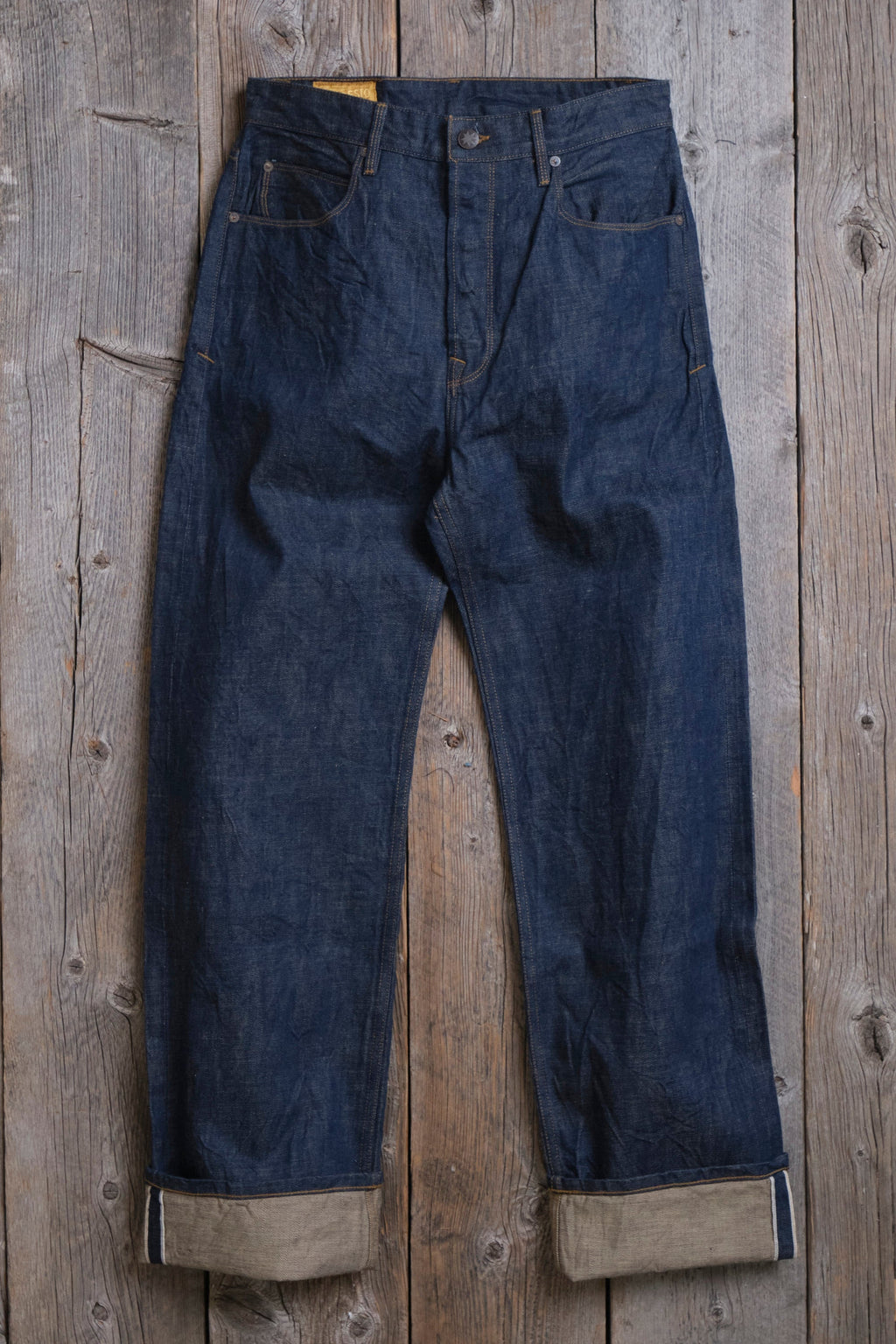 Modesto 13 Ounce Natural Rinsed Denim