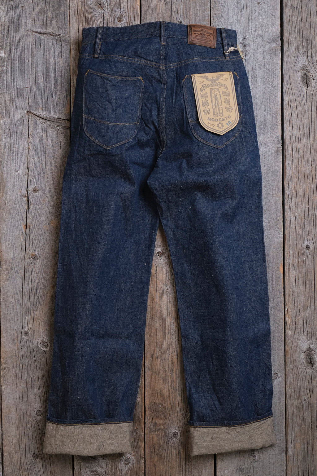 Modesto 13 Ounce Natural Rinsed Denim