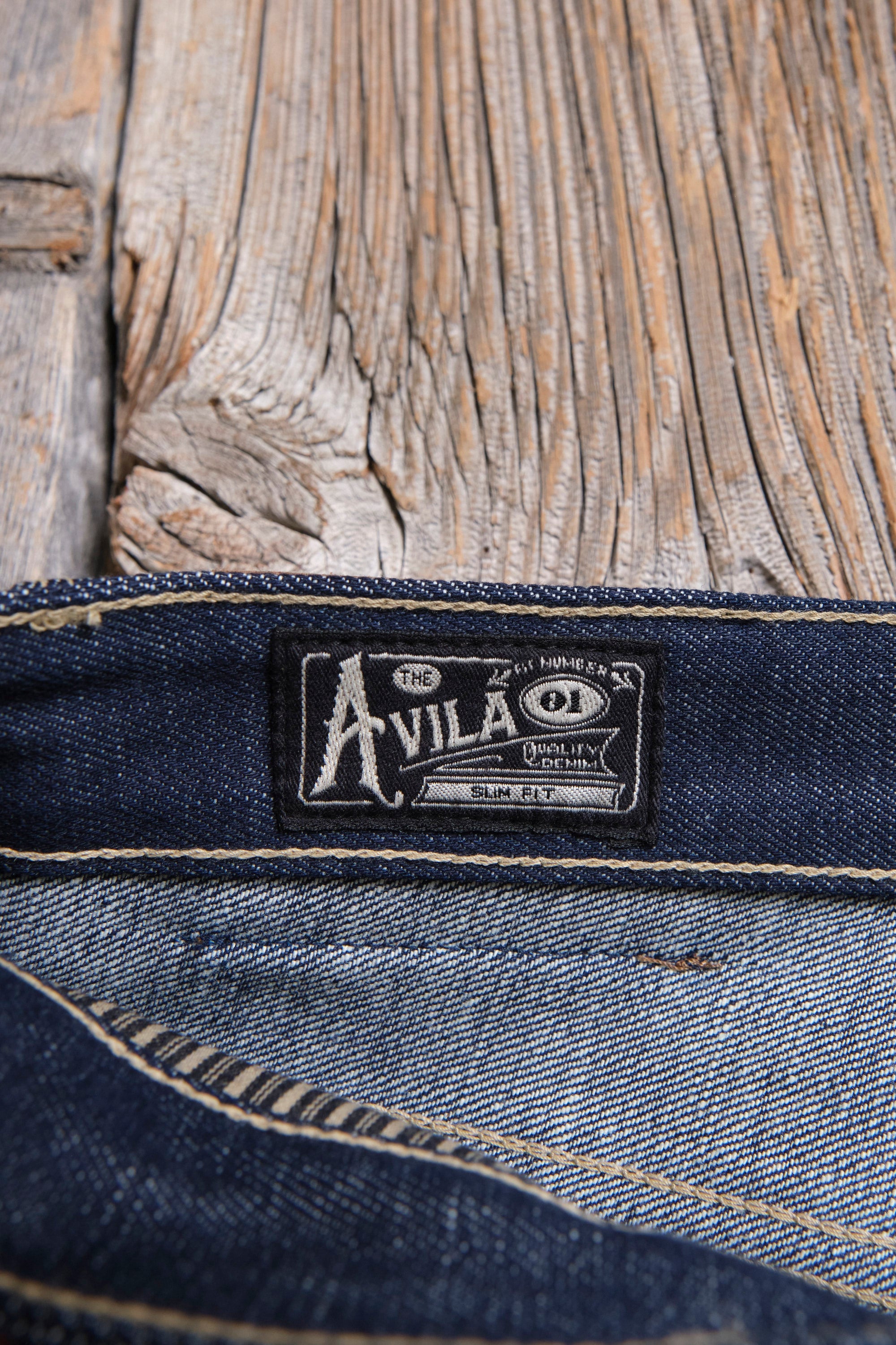 Avila Slim Taper 11 Ounce Memphis Blue Denim
