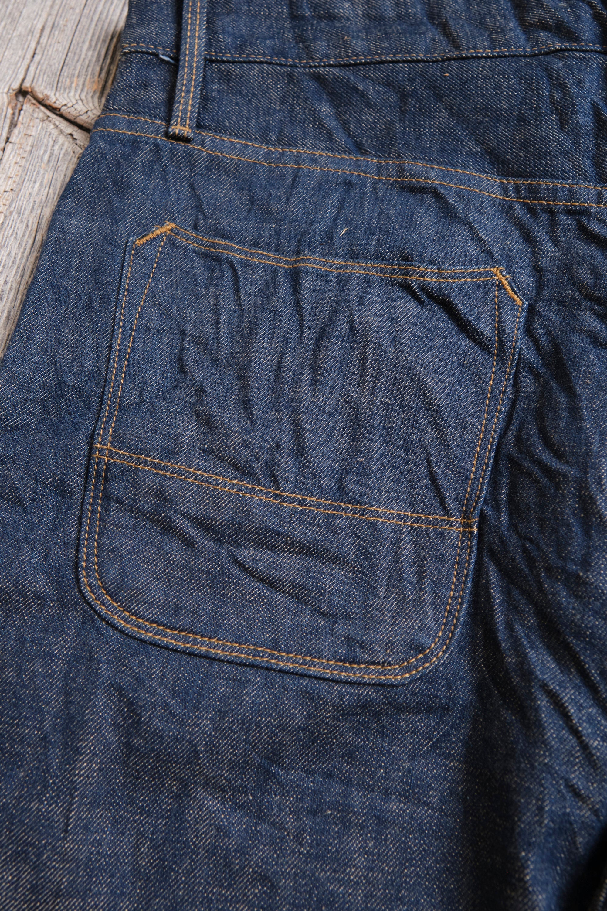 Belford Straight 13 Ounce Natural Rinsed Denim