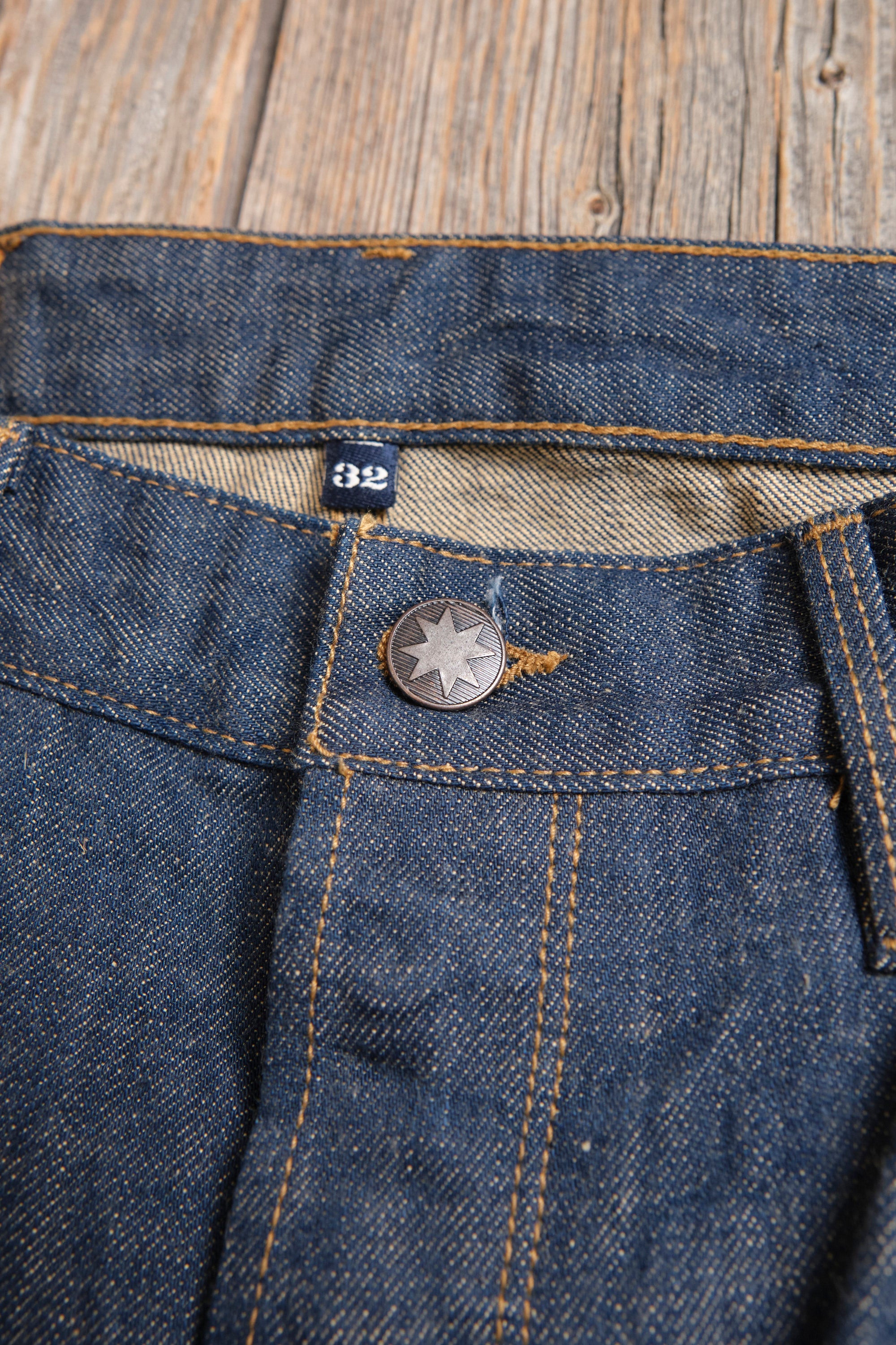 Modesto 13 Ounce Natural Rinsed Denim