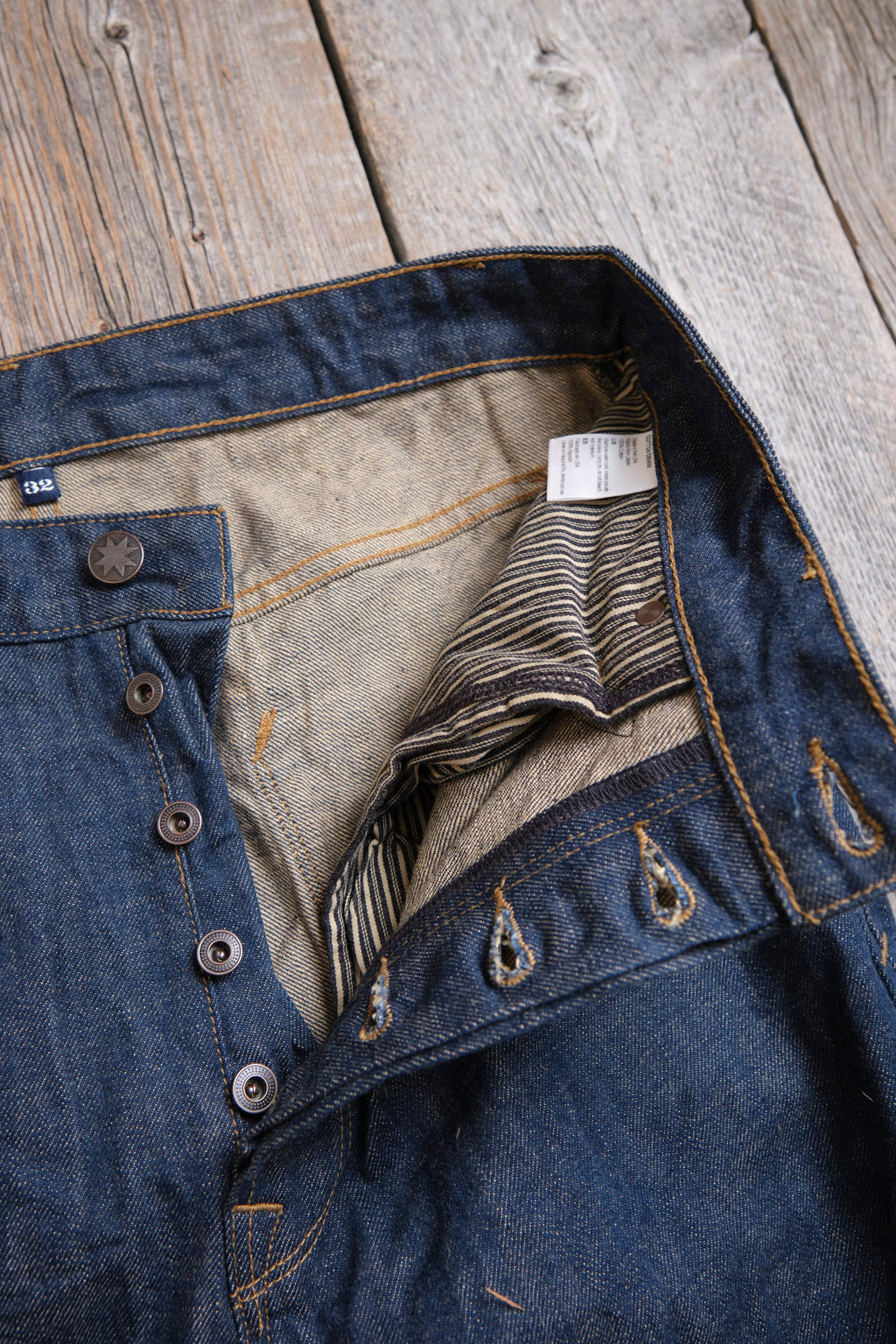 Modesto 13 Ounce Natural Rinsed Denim