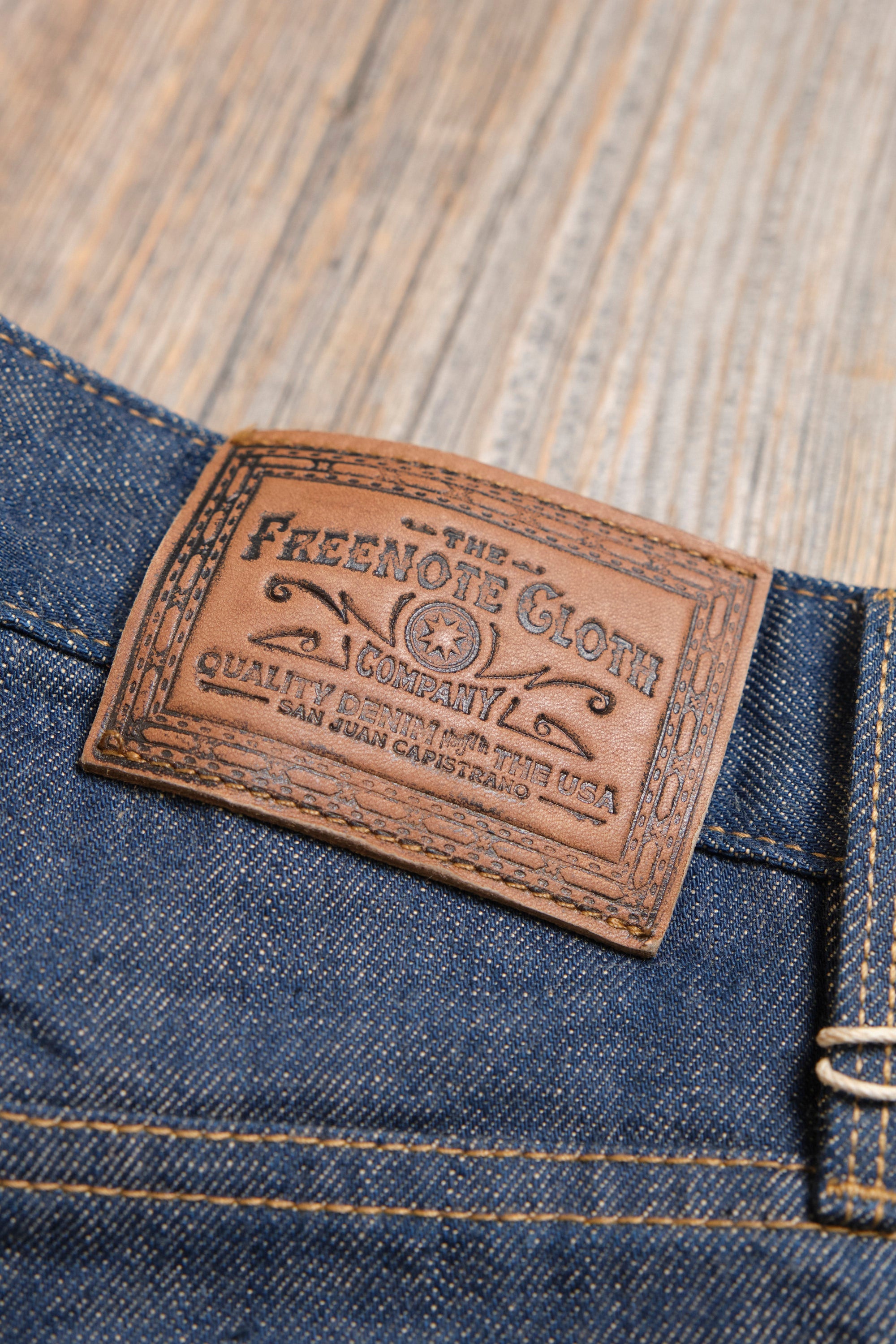 Modesto 13 Ounce Natural Rinsed Denim