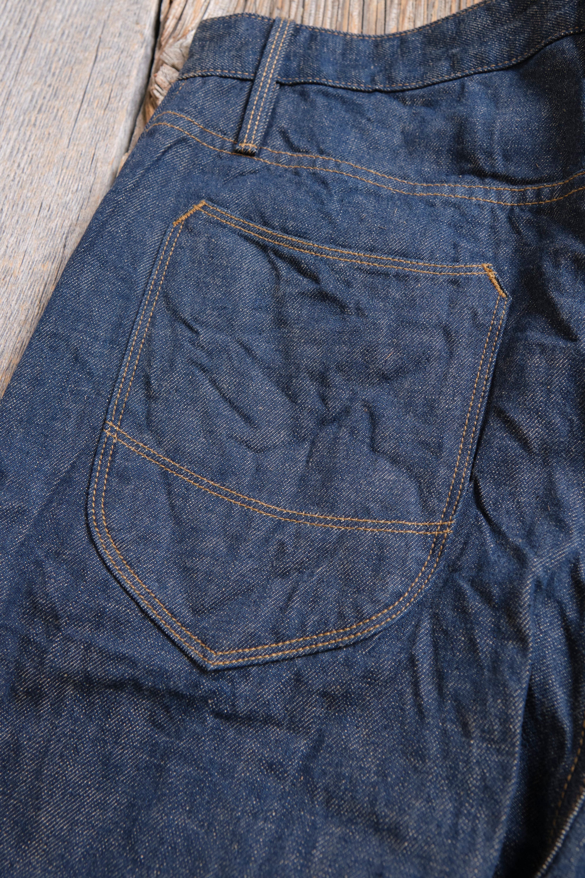 Modesto 13 Ounce Natural Rinsed Denim