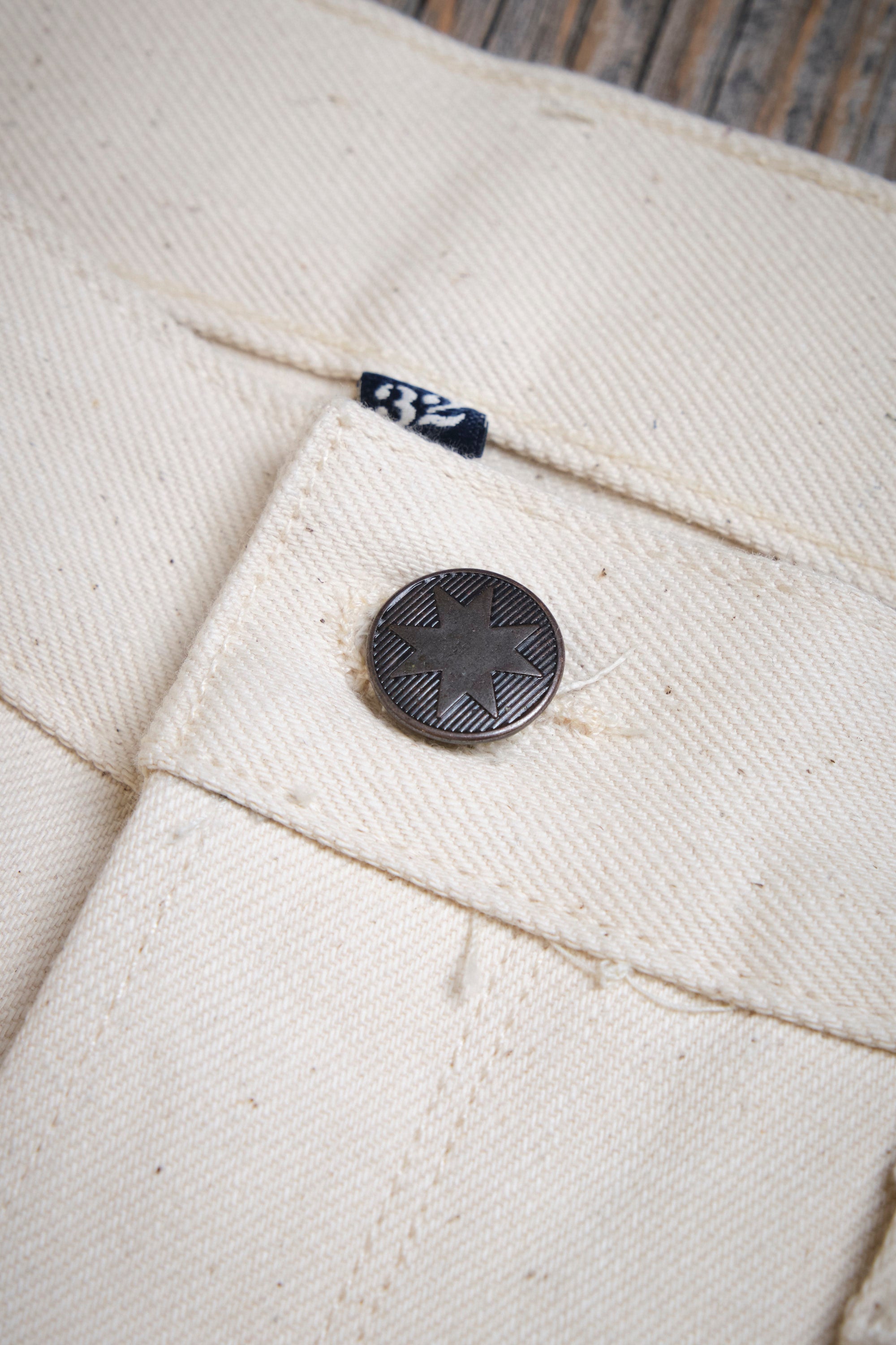 Modesto 14 Ounce Ecru Denim