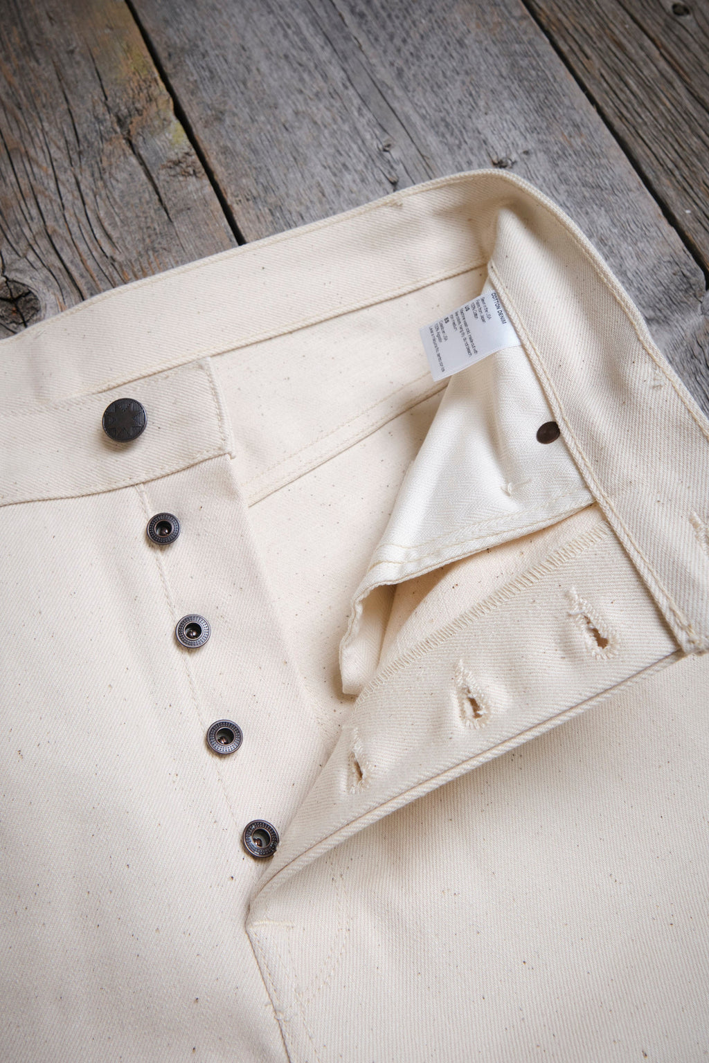 Modesto 14 Ounce Ecru Denim