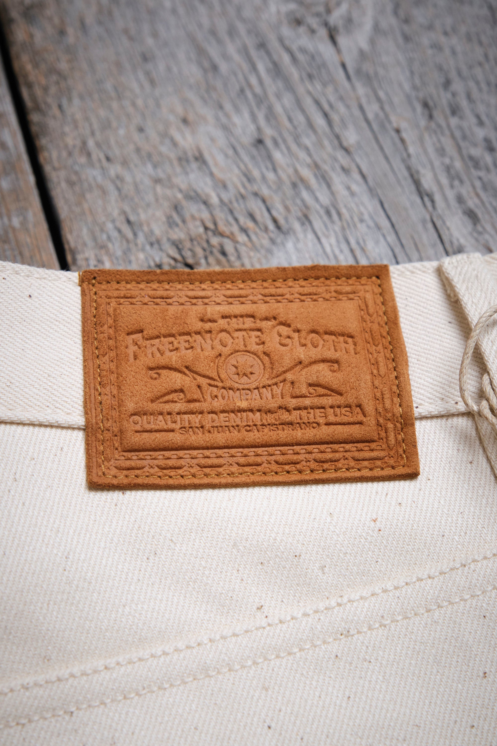 Modesto 14 Ounce Ecru Denim