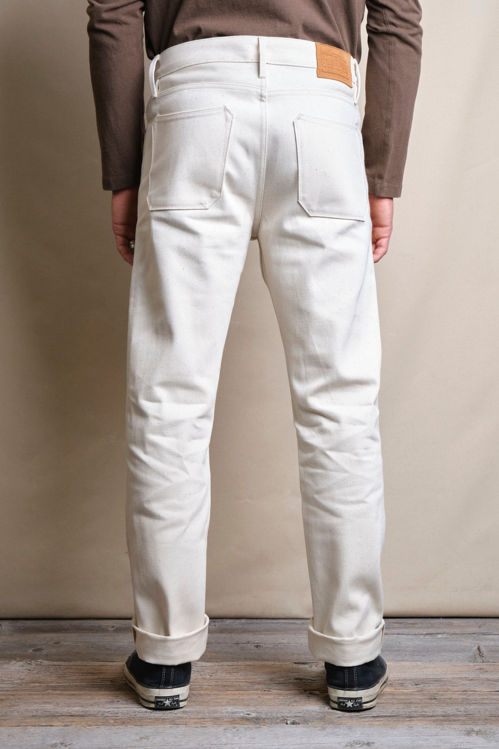 Portola Classic Taper 14 Ounce Ecru Denim