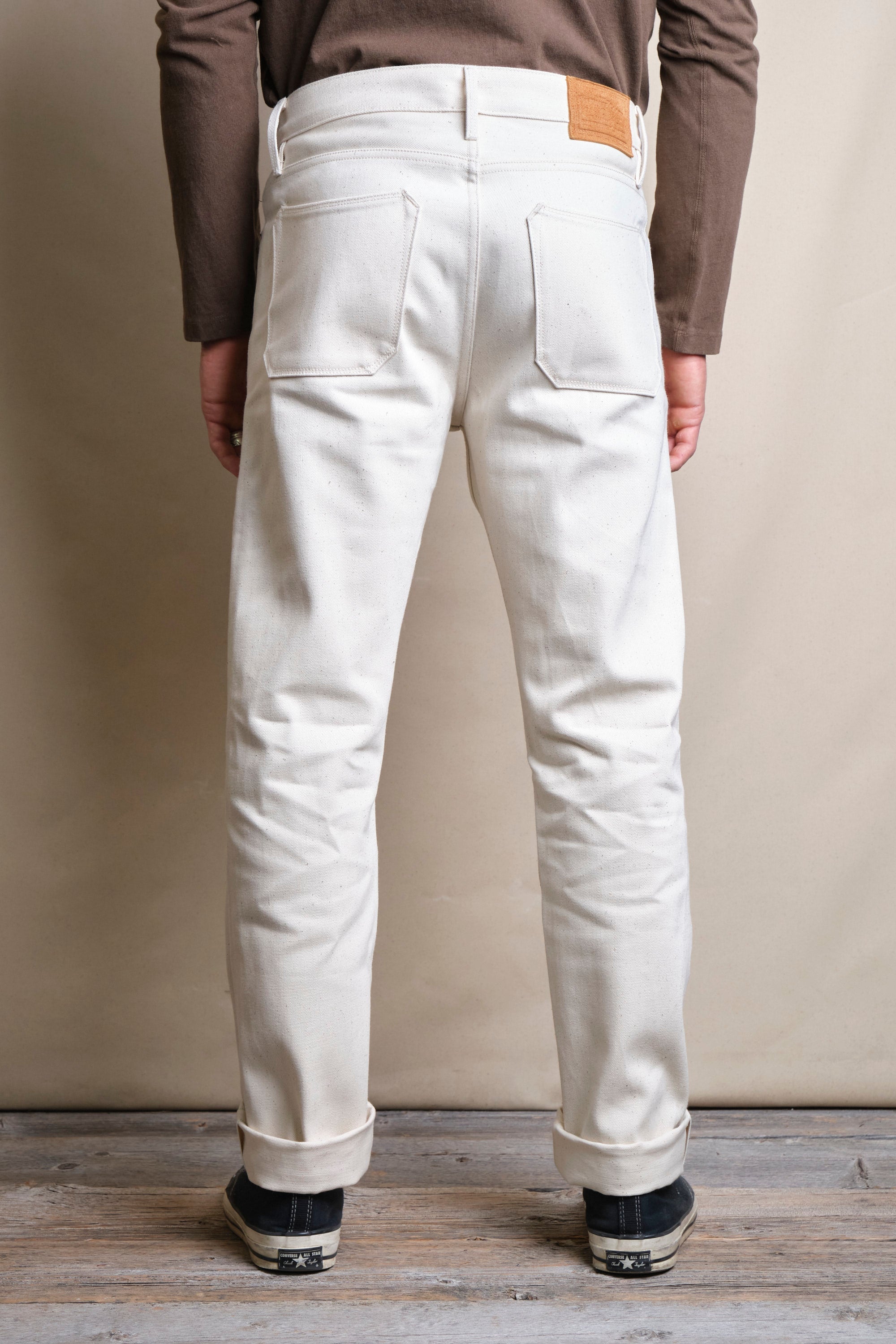 Portola Classic Taper 14 Ounce Ecru Denim