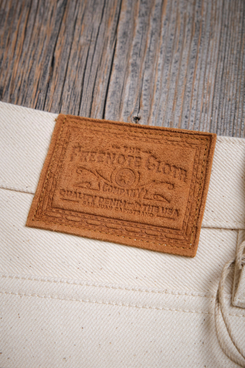 Portola Classic Taper 14 Ounce Ecru Denim