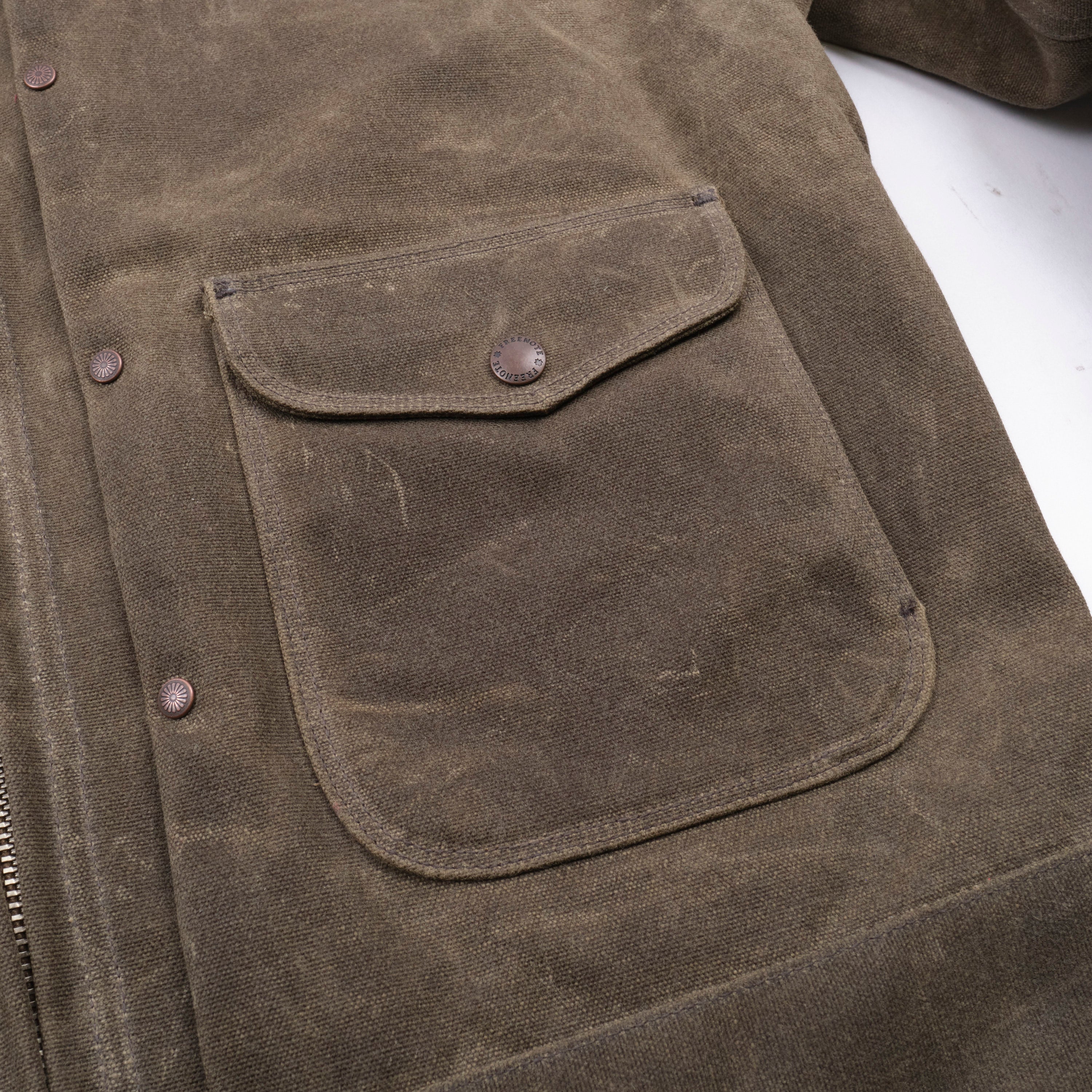 Faro Jacket Tobacco Heavy Waxed Canvas