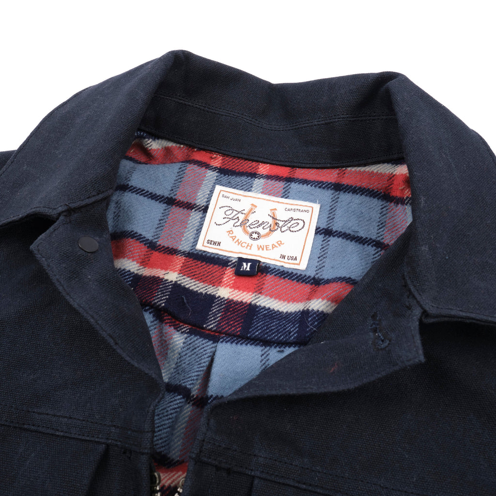 Faro Jacket Black Heavy Waxed Canvas