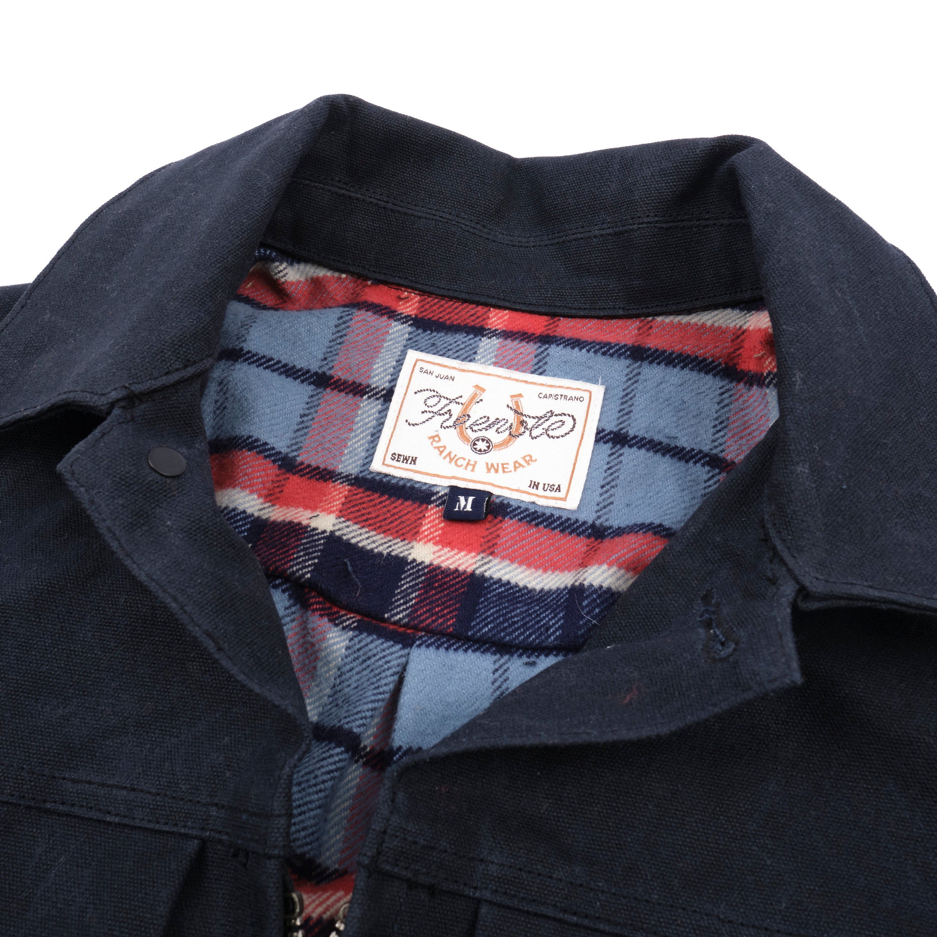 Faro Jacket Black Heavy Waxed Canvas