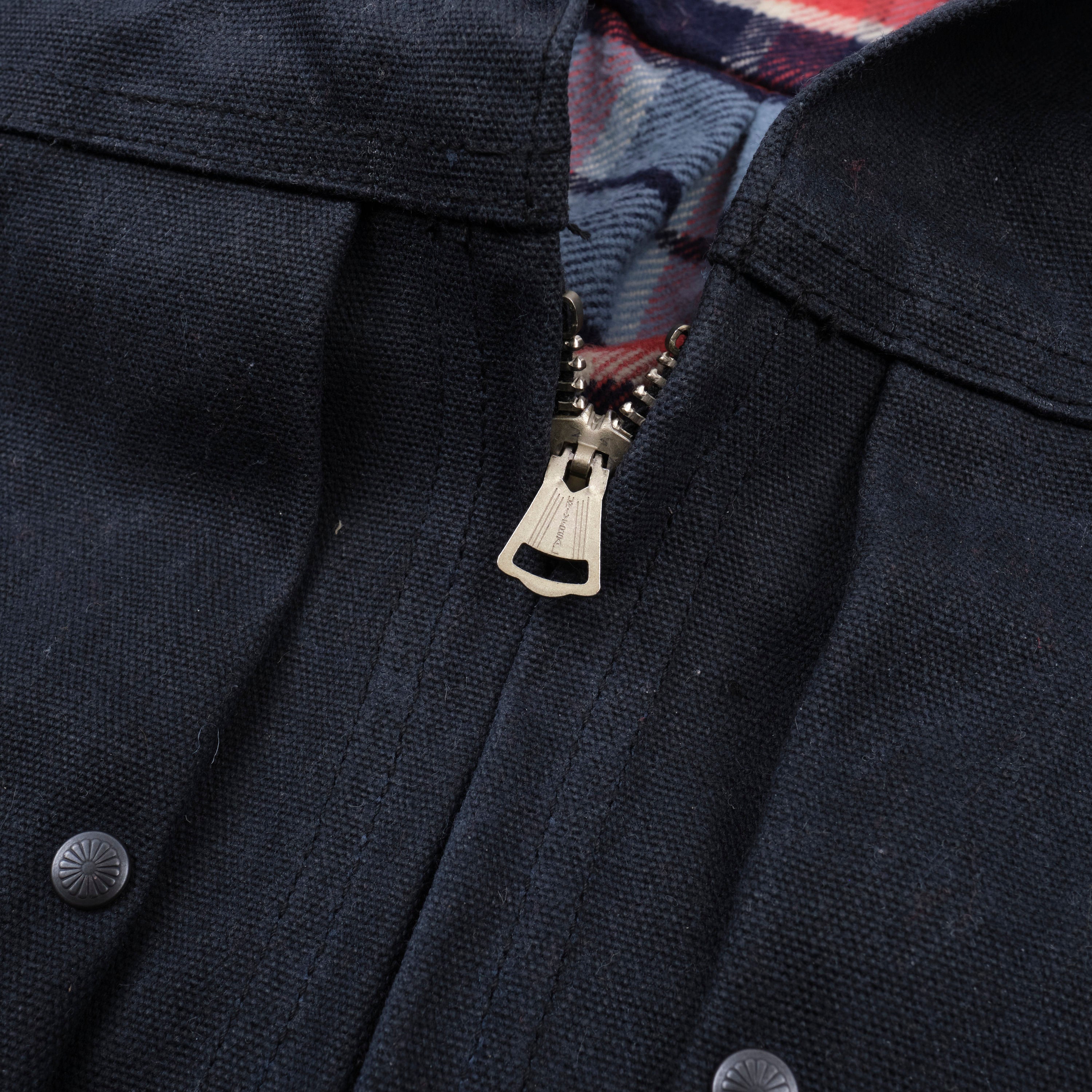 Faro Jacket Black Heavy Waxed Canvas