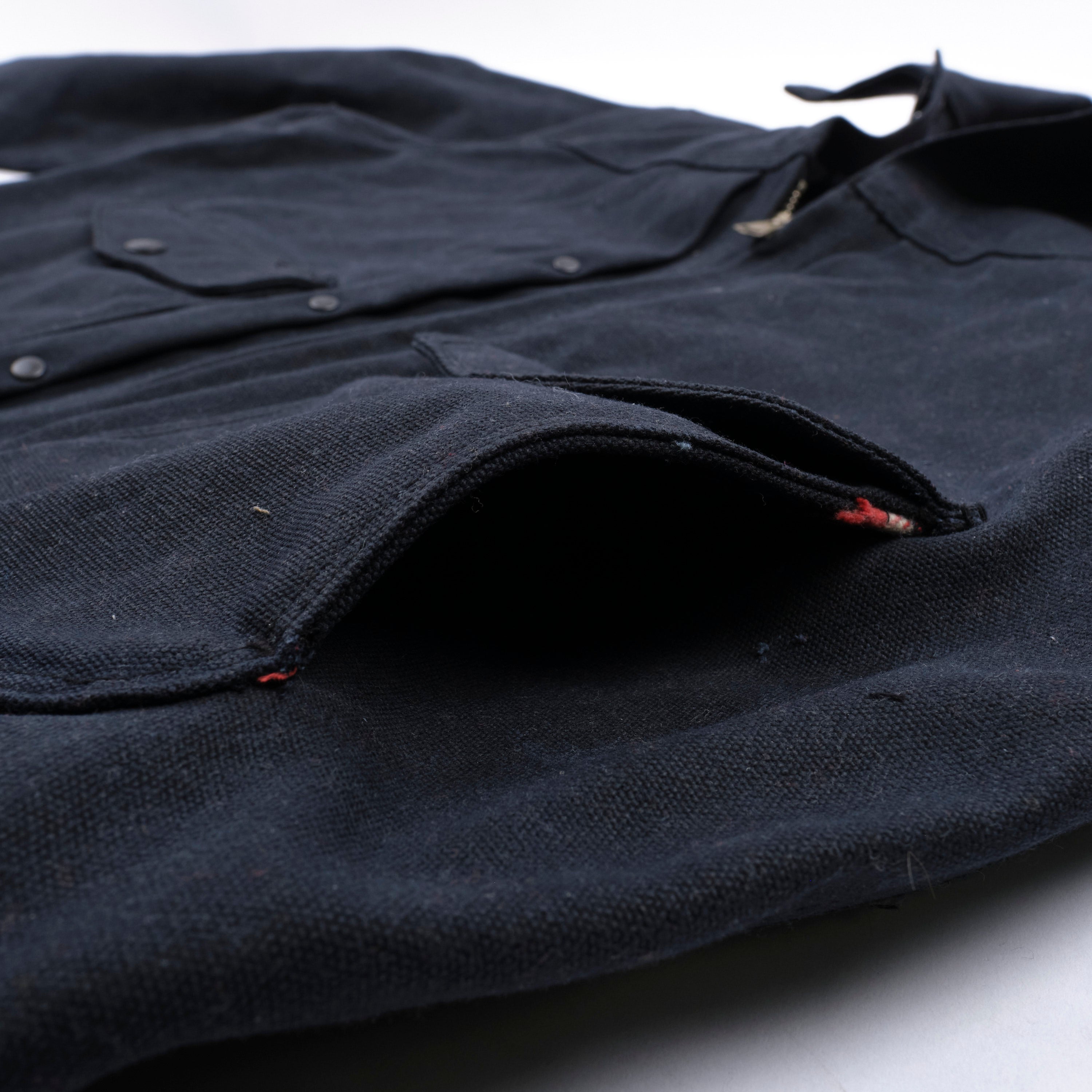 Faro Jacket Black Heavy Waxed Canvas